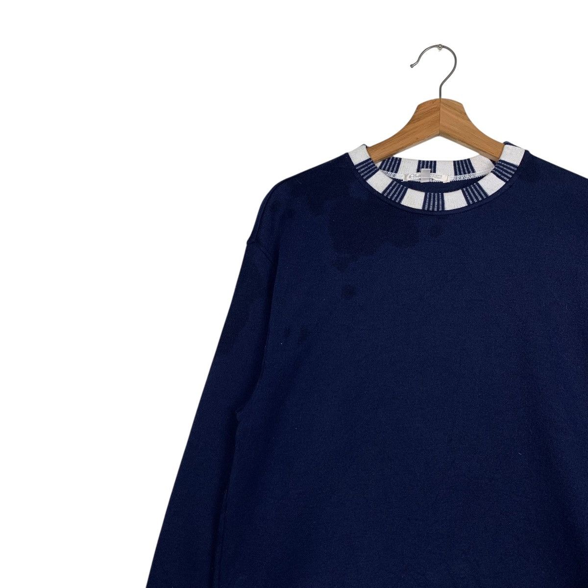 Courreges Vintage COURREGES Embroidery Logo Pullover Sweater #1916-C83 Size M / US 6-8 / IT 42-44 - 6 Thumbnail