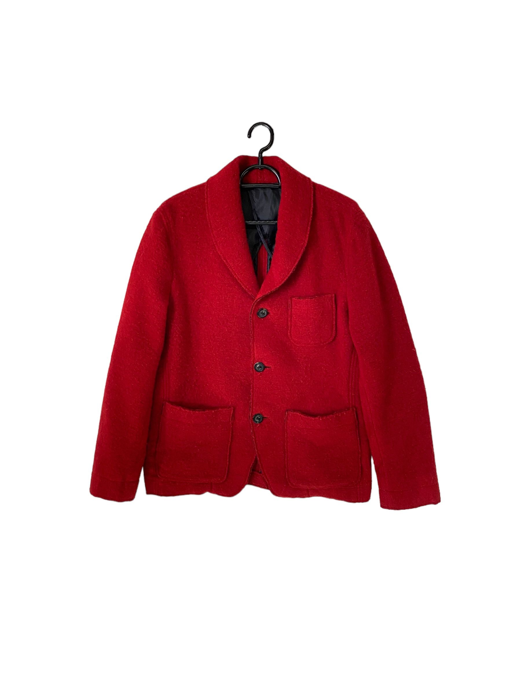 If Six Was Nine × Japanese Brand Custom culture raw edge wool punk jacket Size US S / EU 44-46 / 1 - 1 Thumbnail