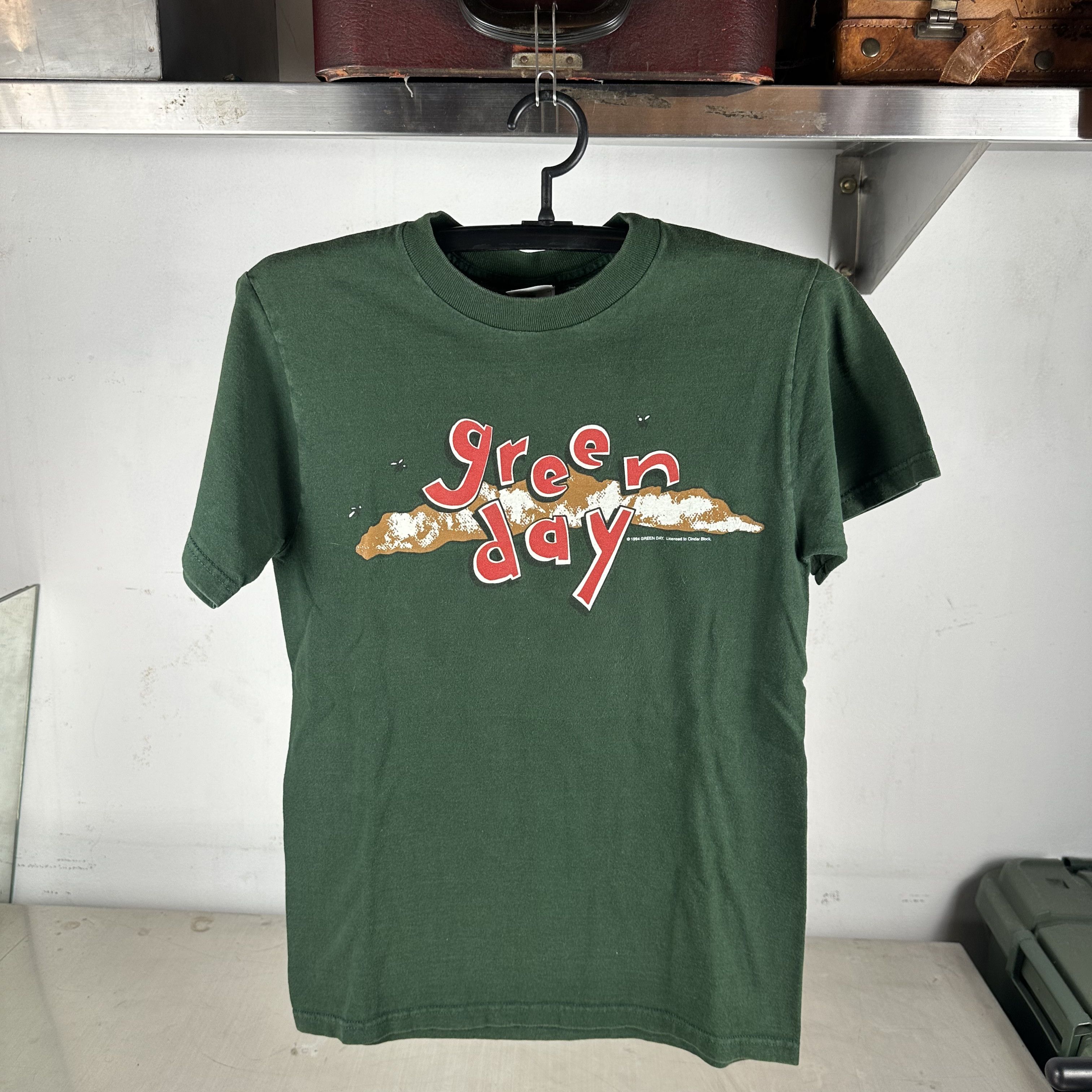 Vintage Vintage 1994 Green Day Dookie Graphic Rock Band T-Shirt Size US S / EU 44-46 / 1 - 1 Thumbnail