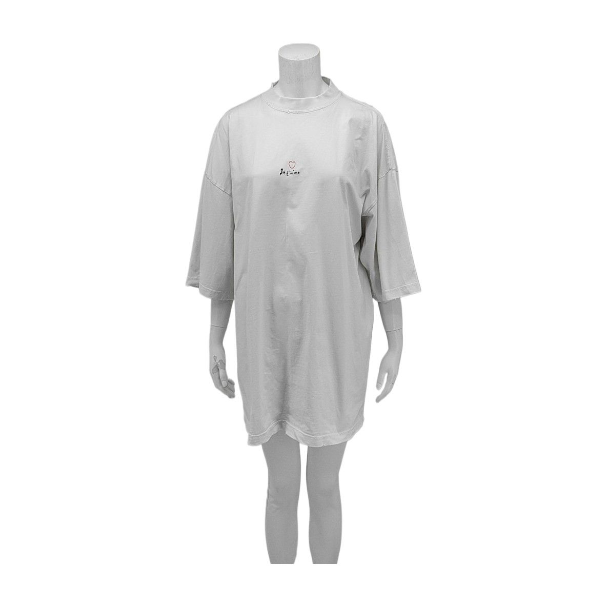 Balenciaga Balenciaga Je t'aime Embroidered T-Shirt Size S Size S / US 4 / IT 40 - 1 Thumbnail