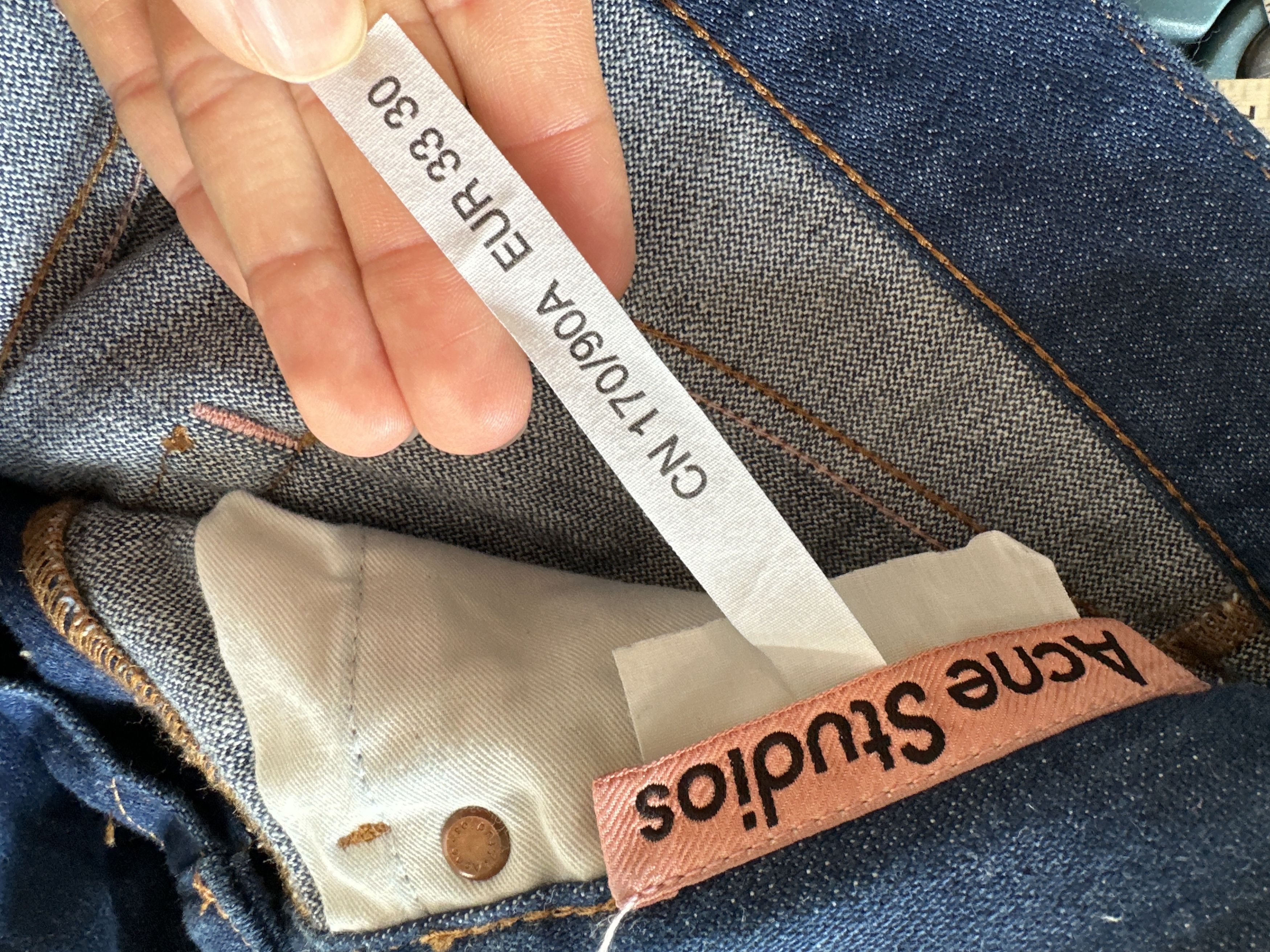 Acne Studios Acne Studios 2021M Wide Leg Jeans Size US 32 / EU 48 - 5 Thumbnail