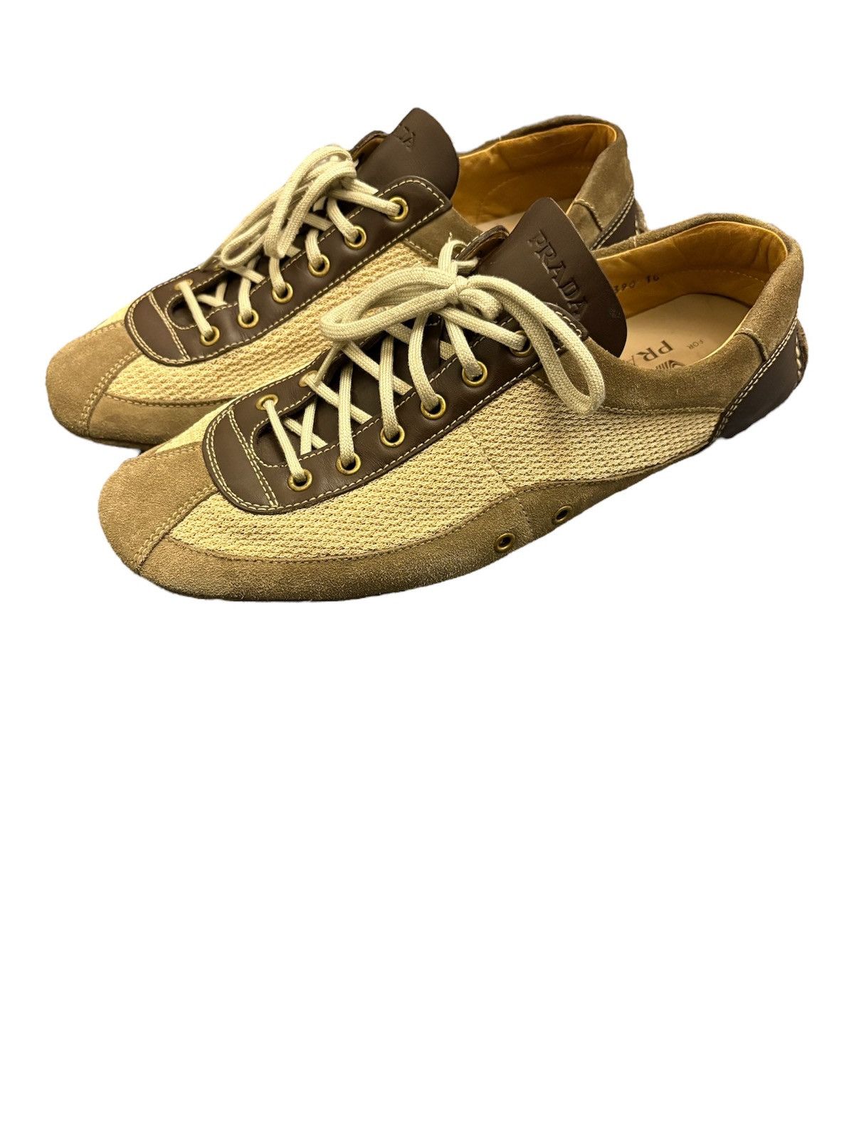 gm様Prada 00s Low Flat Car Shoes gm様Prada 00s Low Flat Car Shoes