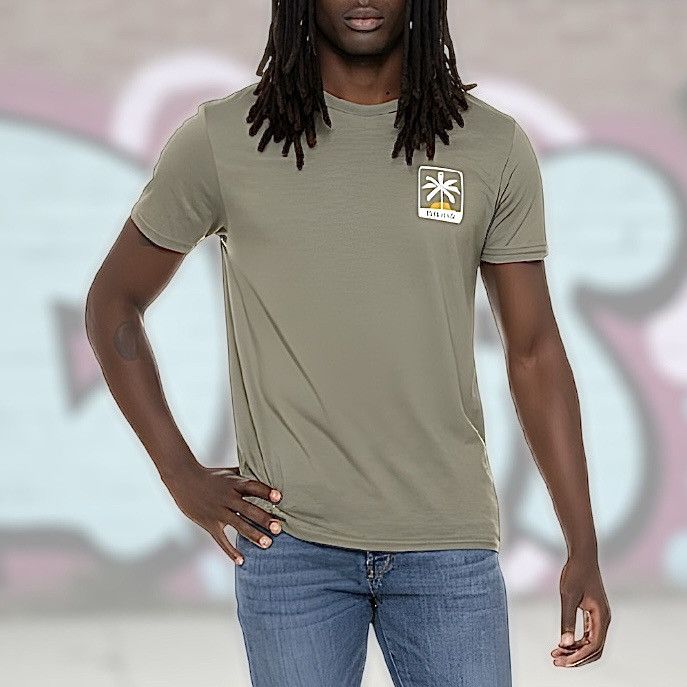 RVCA RVCA Shaylen Men’s Green Print T-Shirt Short Sleeve Sz M Size US M / EU 48-50 / 2 - 3 Thumbnail