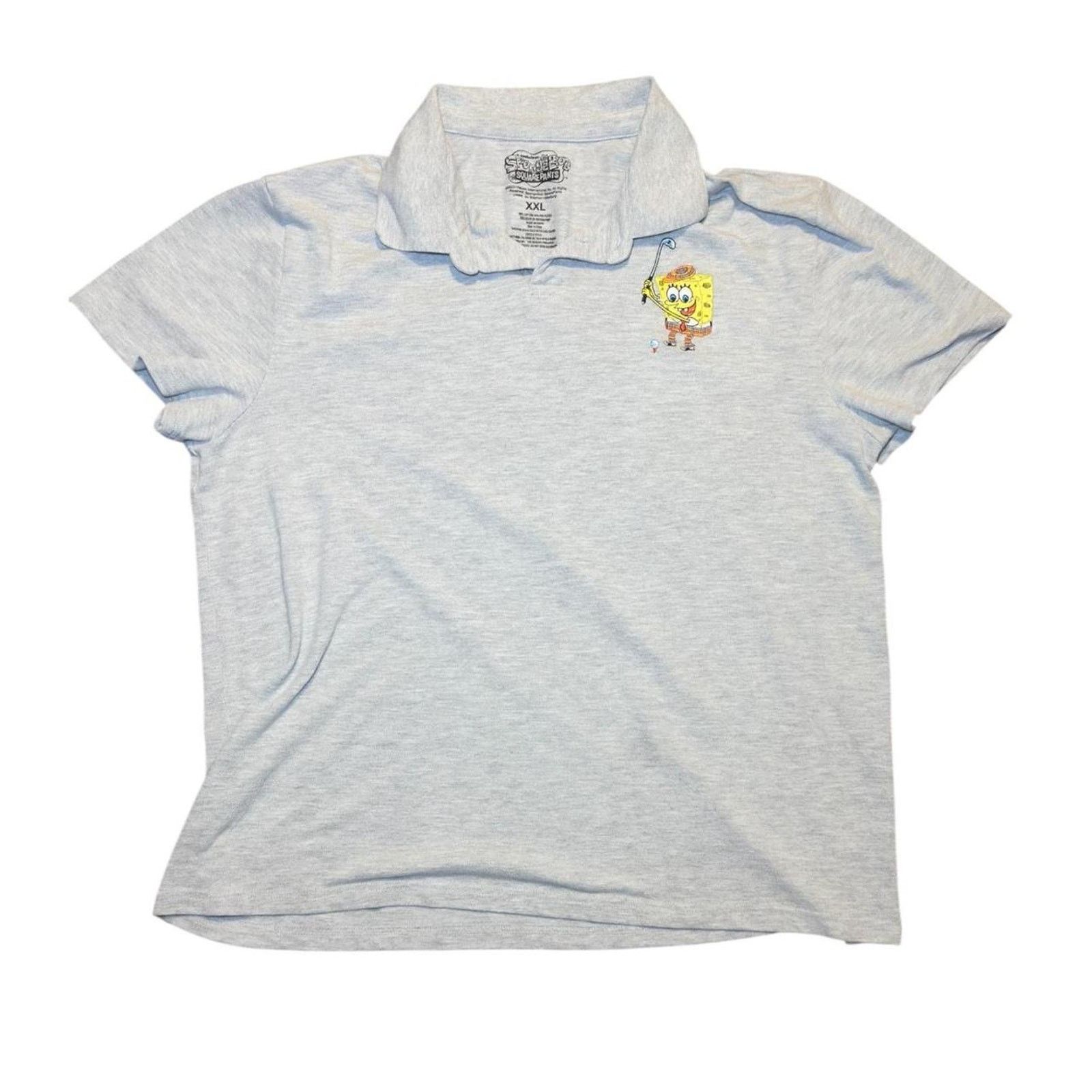 Nickelodeon Spongebob golf polo shirt xxl Size US XXL / EU 58 / 5 - 1 Thumbnail