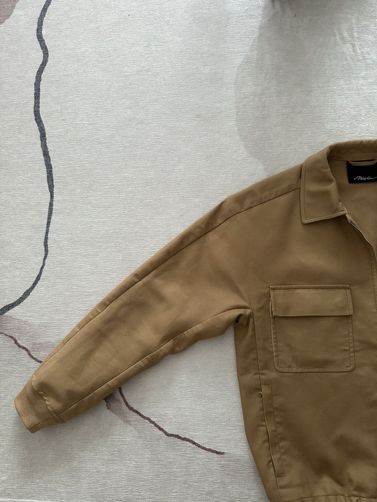 3.1 Phillip Lim 3.1 Phillip Lim RTW Men’s Camel Coach Jacket Size US M / EU 48-50 / 2 - 2 Thumbnail