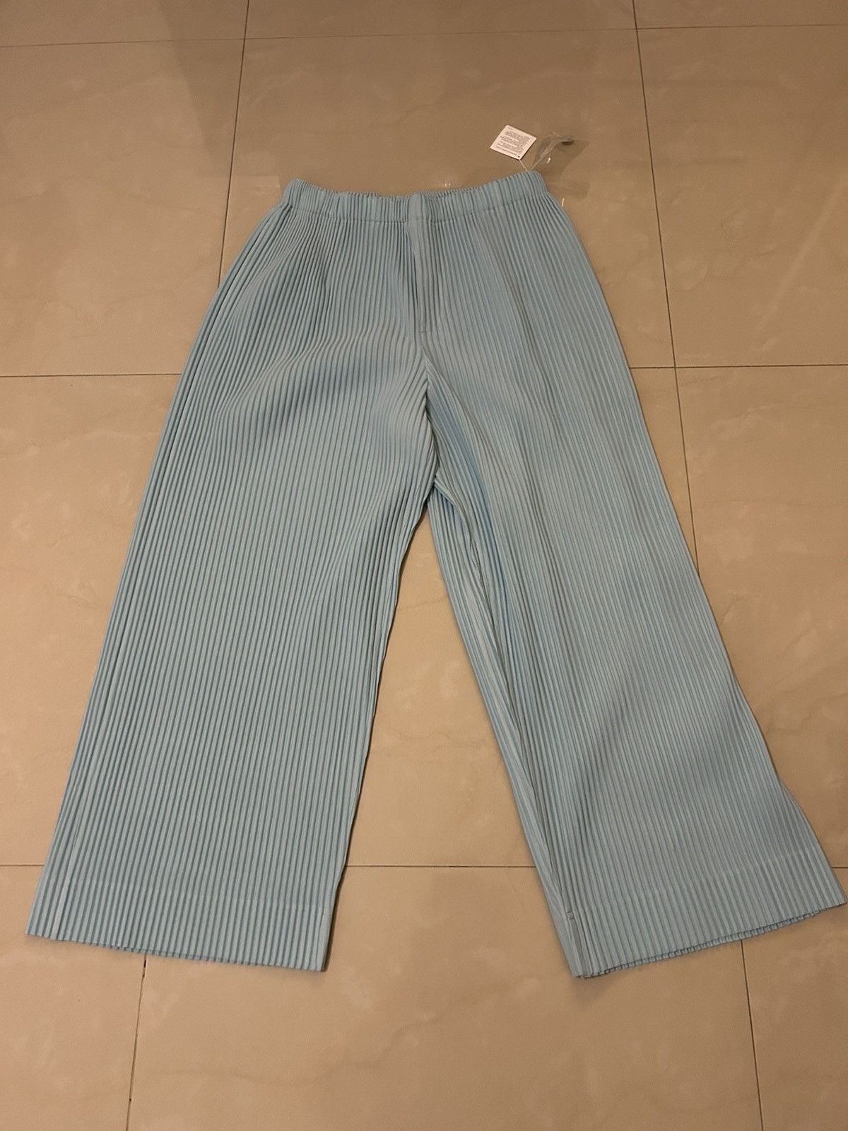 Issey Miyake Issey miyake pleated teal pants Size US 34 / EU 50 - 1 Thumbnail