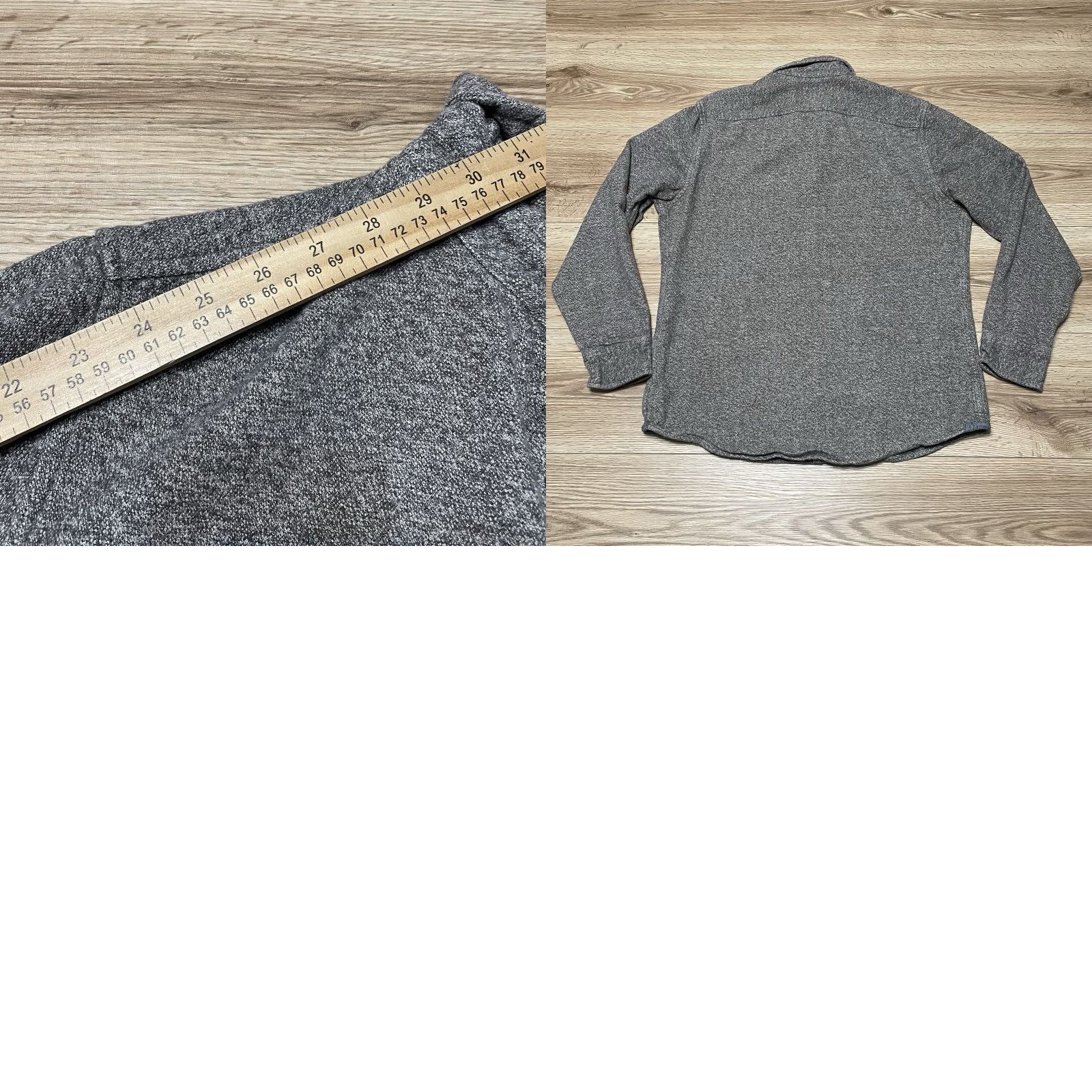 Grayers VINTAGE Grayers Heritage Flannel Shirt Men M Gray Cotton Button Up Long Sleeve Casual Fall Winter Size US M / EU 48-50 / 2 - 8 Thumbnail