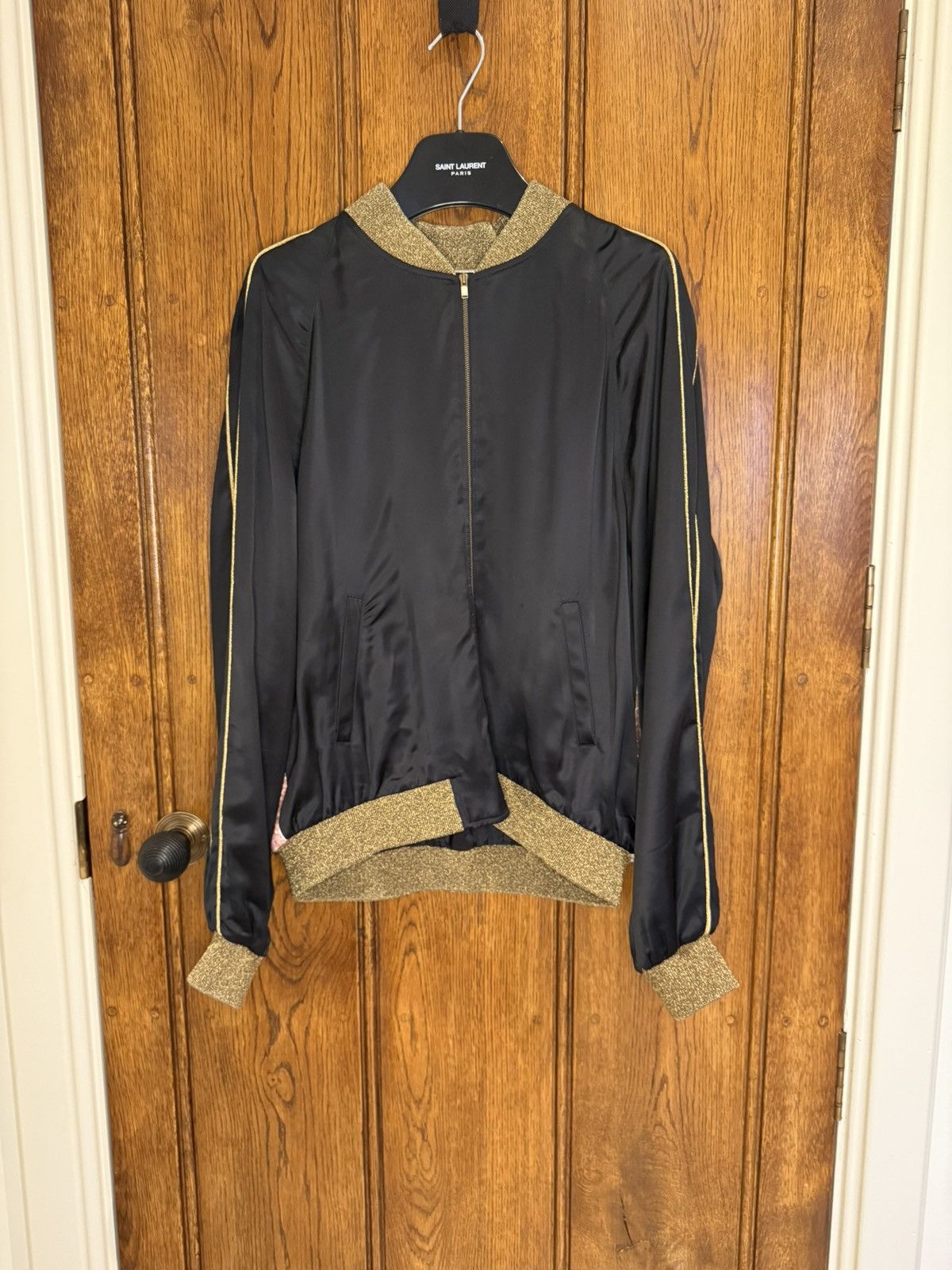 Saint Laurent Paris Holy Grail SS16 Saint Laurent Hedi Slimane Baby Teddy jacket Size US M / EU 48-50 / 2 - 10 Thumbnail