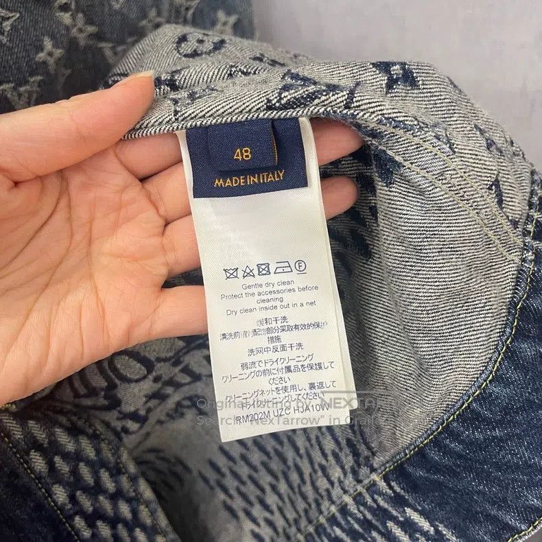 Louis Vuitton Louis Vuitton Nigo co-branded logo monogrammed denim jacke Size US M / EU 48-50 / 2 - 4 Thumbnail
