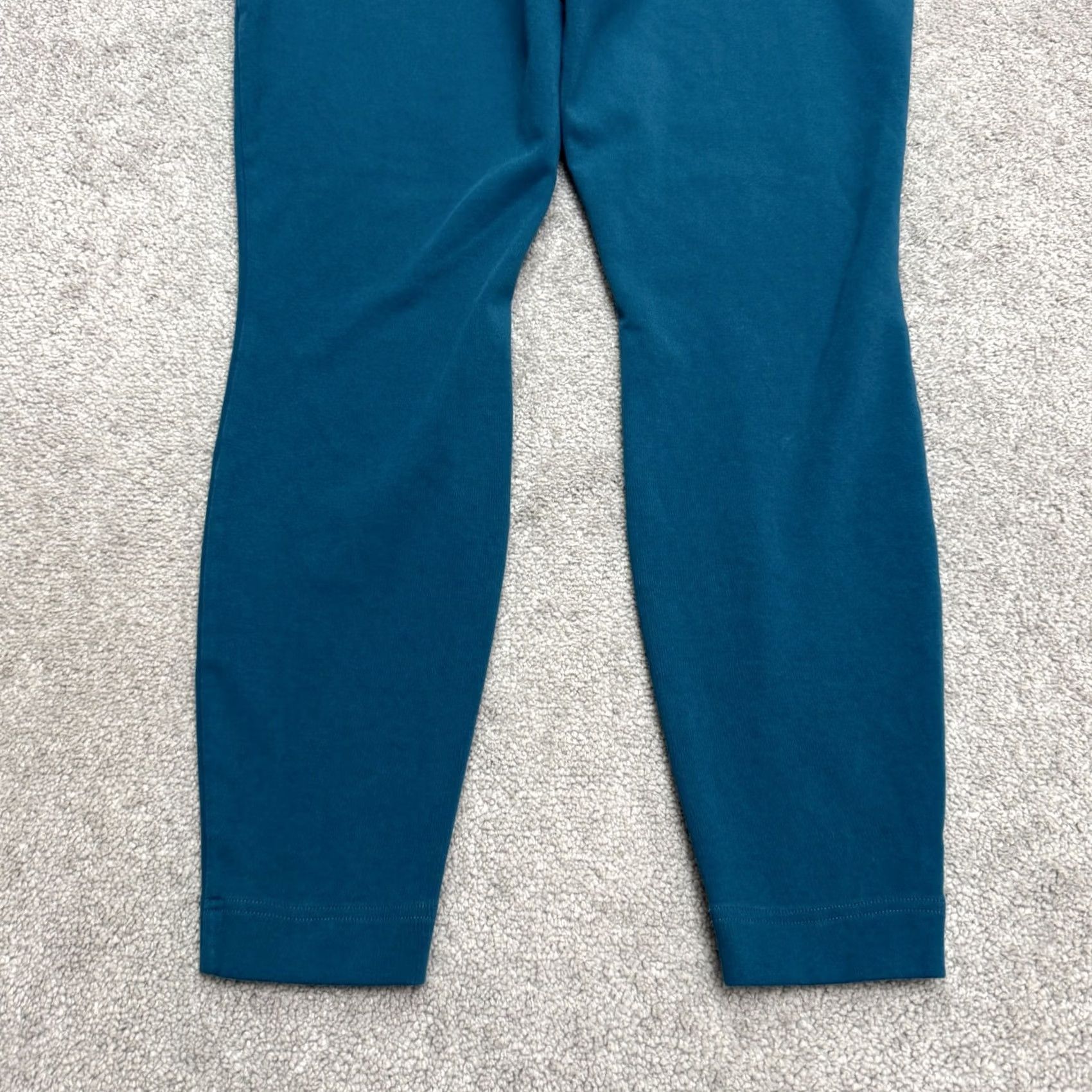 CO Duluth Legging Pants Womens Large Regular Teal Blue Cotton Blend Comfortable Stretch Pull On Casual Knit Inseam 27 in Ankle Size 36" / US 14 / IT 50 - 5 Thumbnail