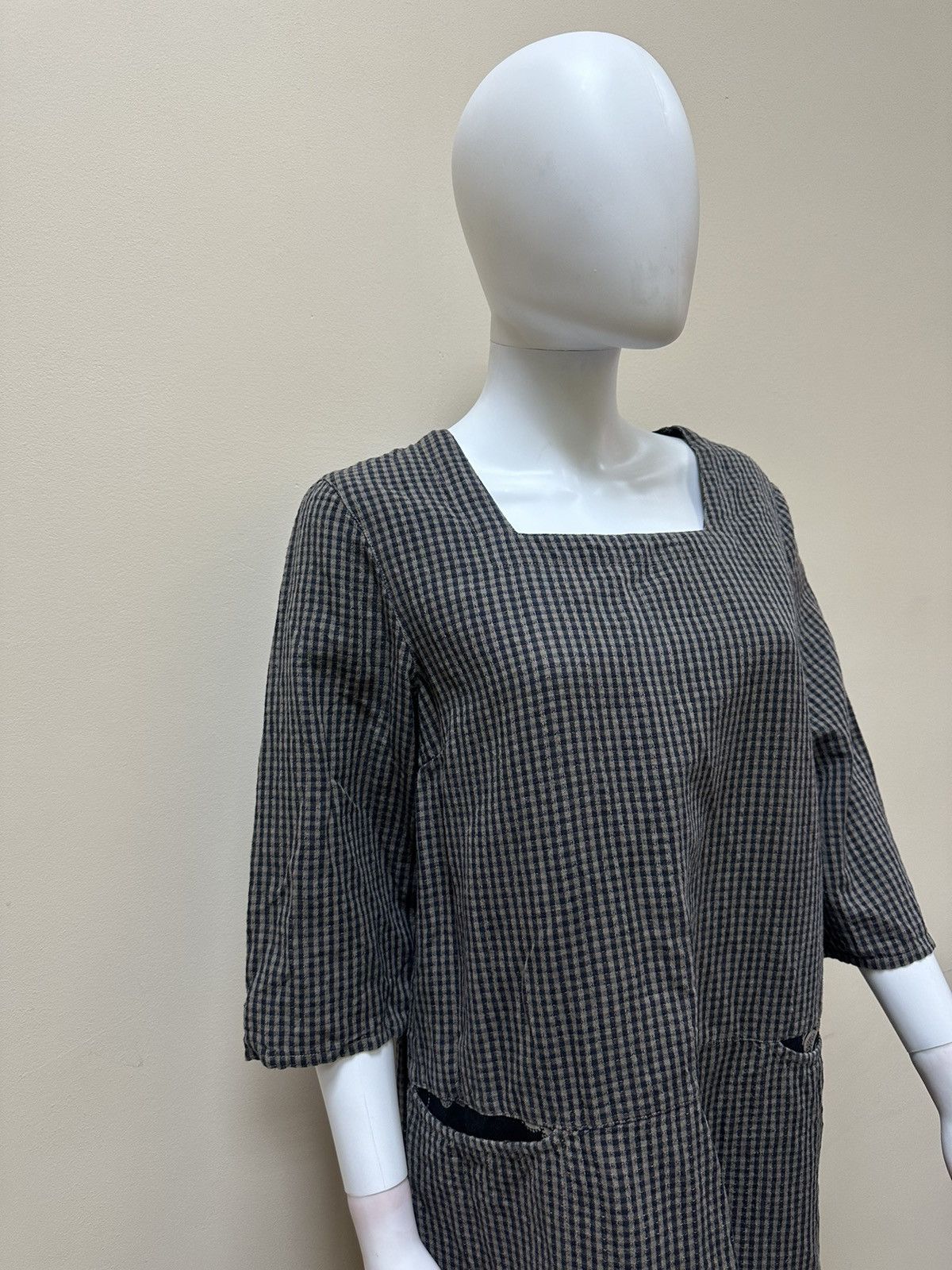 Gudrun Sjoden Gudrun Sjoden Dress Cotton Tunic LongSleeve Patterned Blouse Size M / US 6-8 / IT 42-44 - 2 Thumbnail