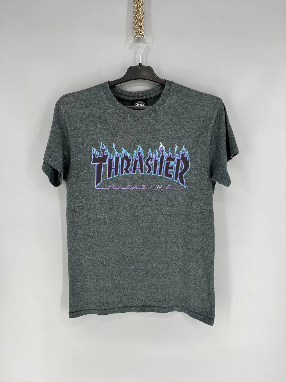 Thrasher Vintage Thrasher Big Logo Skateboard Tee Size S Size US S / EU 44-46 / 1 - 1 Thumbnail