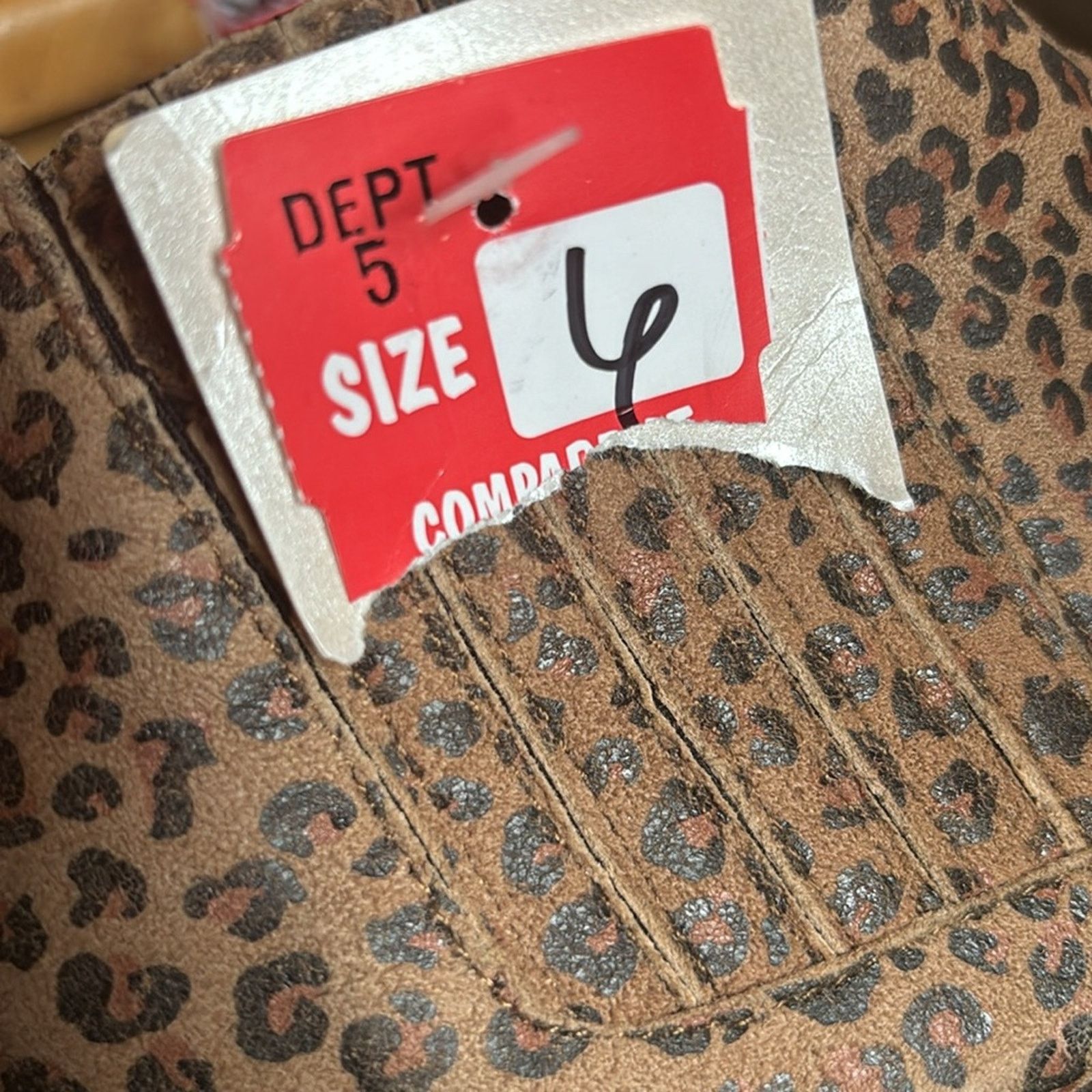 Other NWT! Musse & Cloud Leopard Studded Booties Size US 6 / IT 36 - 6 Thumbnail