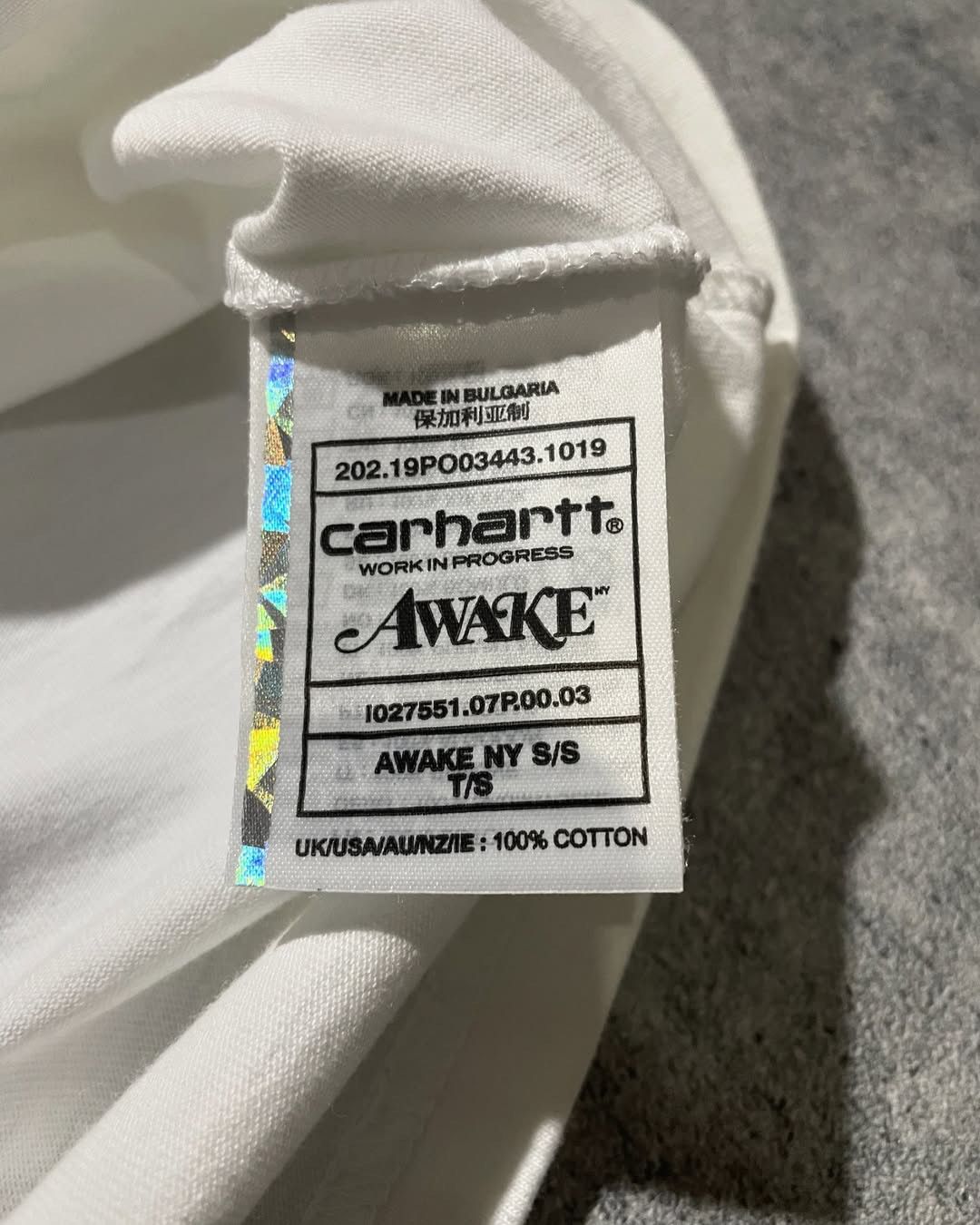 Awake NY × Carhartt T-Shirt Carhartt Pocket X @awakenewyorkclothing Size US M / EU 48-50 / 2 - 5 Thumbnail