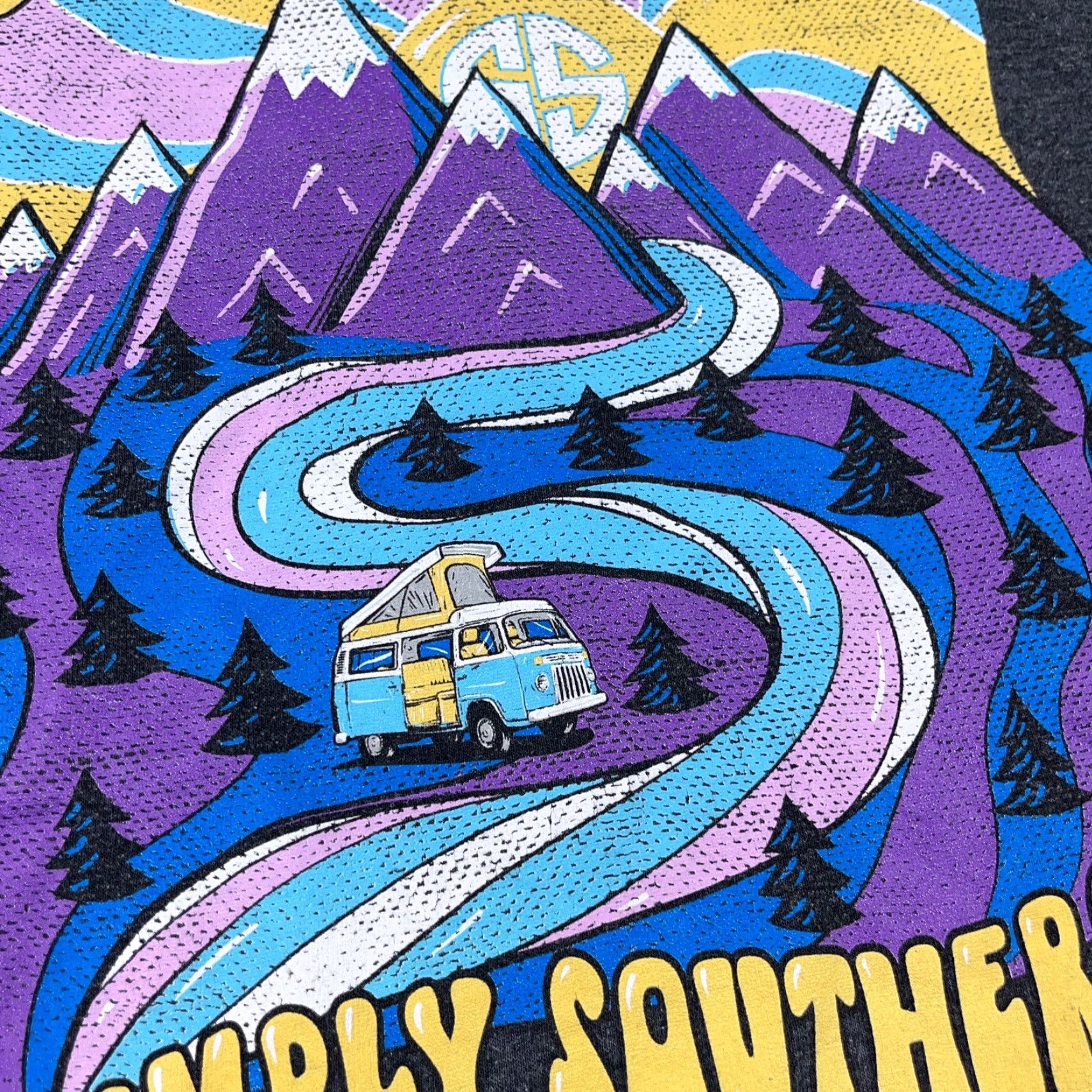 Vintage VINTAGE Simply Southern T-Shirt Women Large Gray Short Sleeve Casual Cotton 90s Camping Trip Mountains Ladies Top Size L / US 10 / IT 46 - 7 Thumbnail