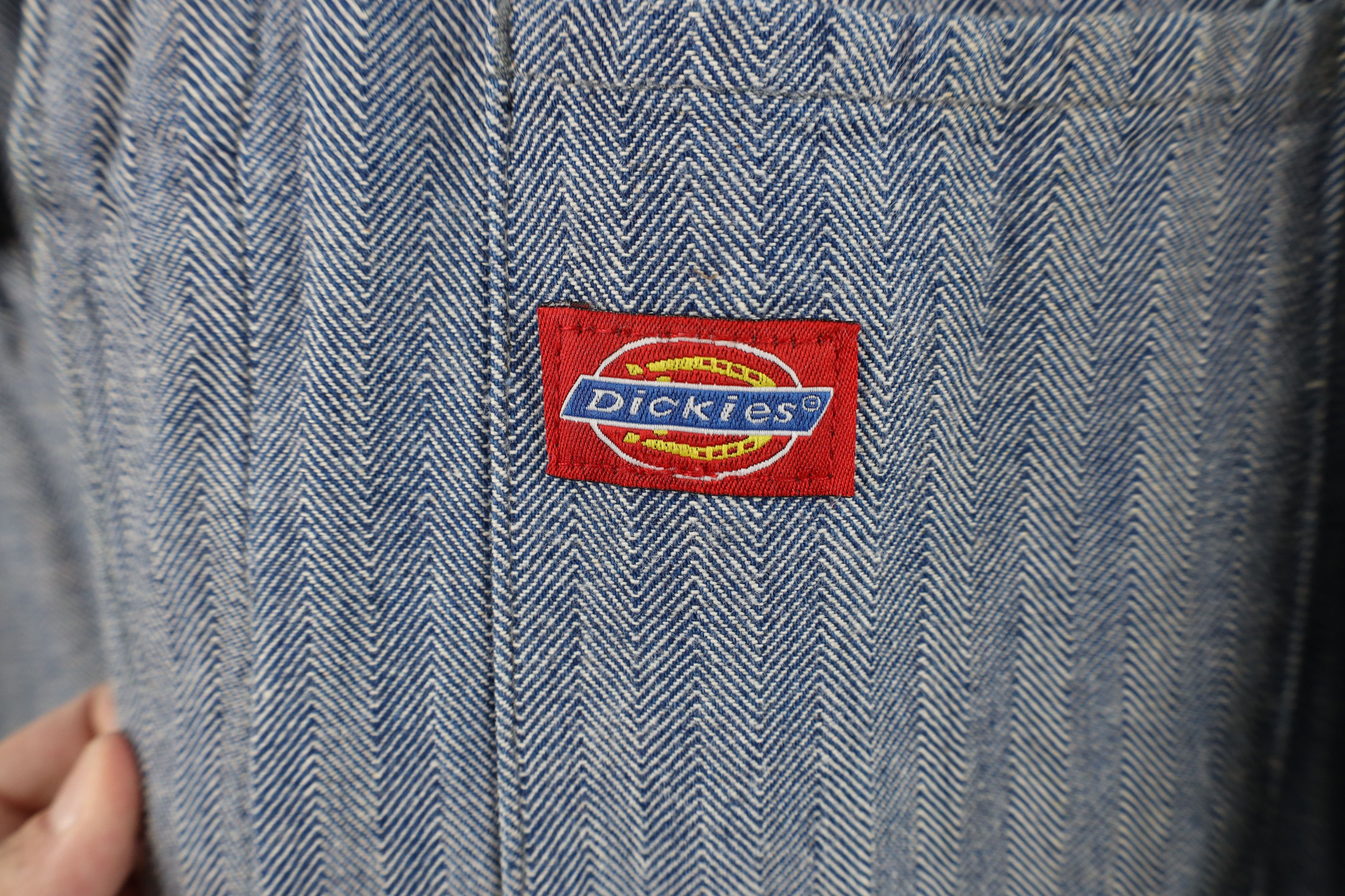 Dickies Vintage 70s Dickies HBT Herringbone Twill Coveralls Size US 38 / EU 54 - 5 Thumbnail