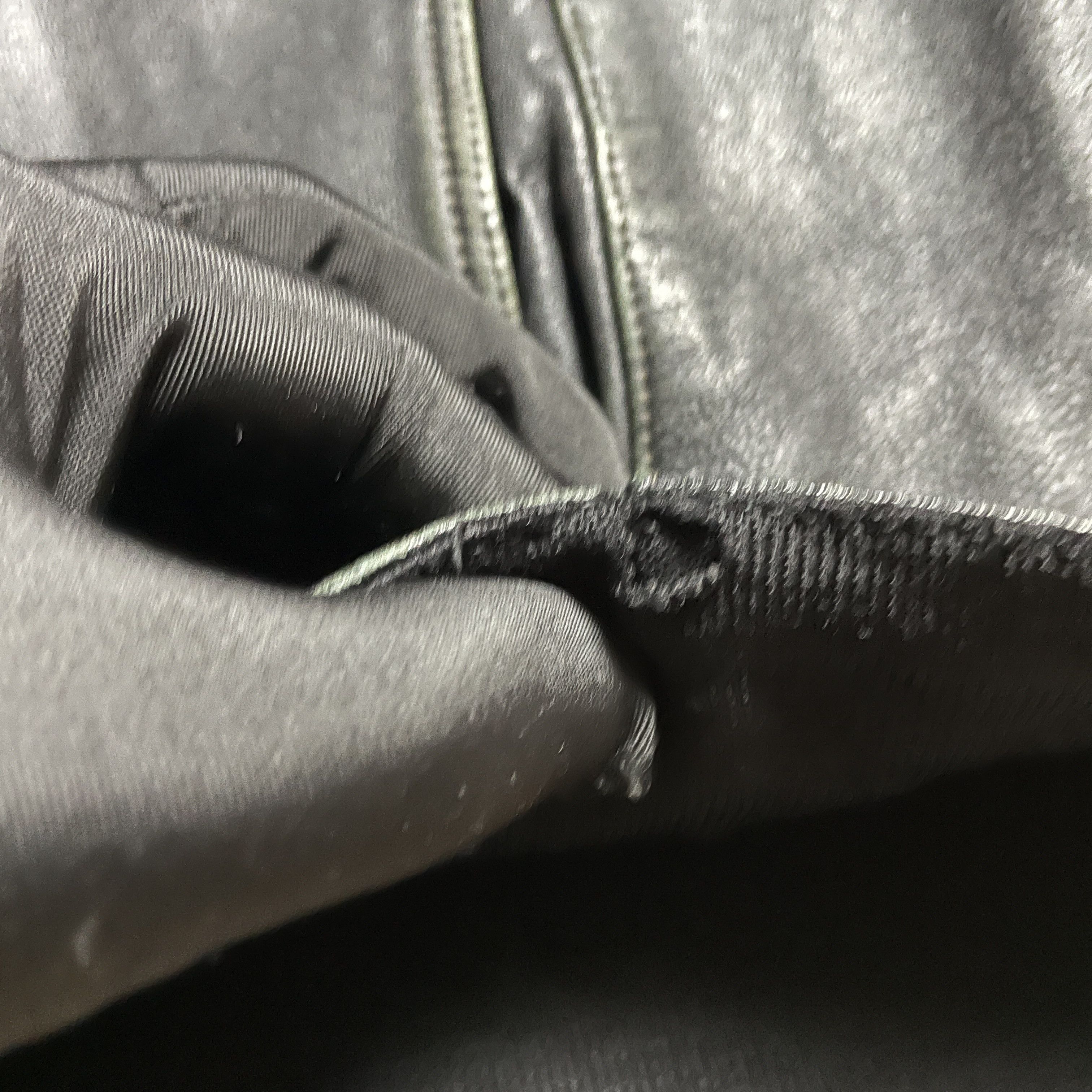 Prada 🚩 PRADA Red Tab Vintage 90s Leather Jacket Black Men Bomber Size US L / EU 52-54 / 3 - 9 Thumbnail