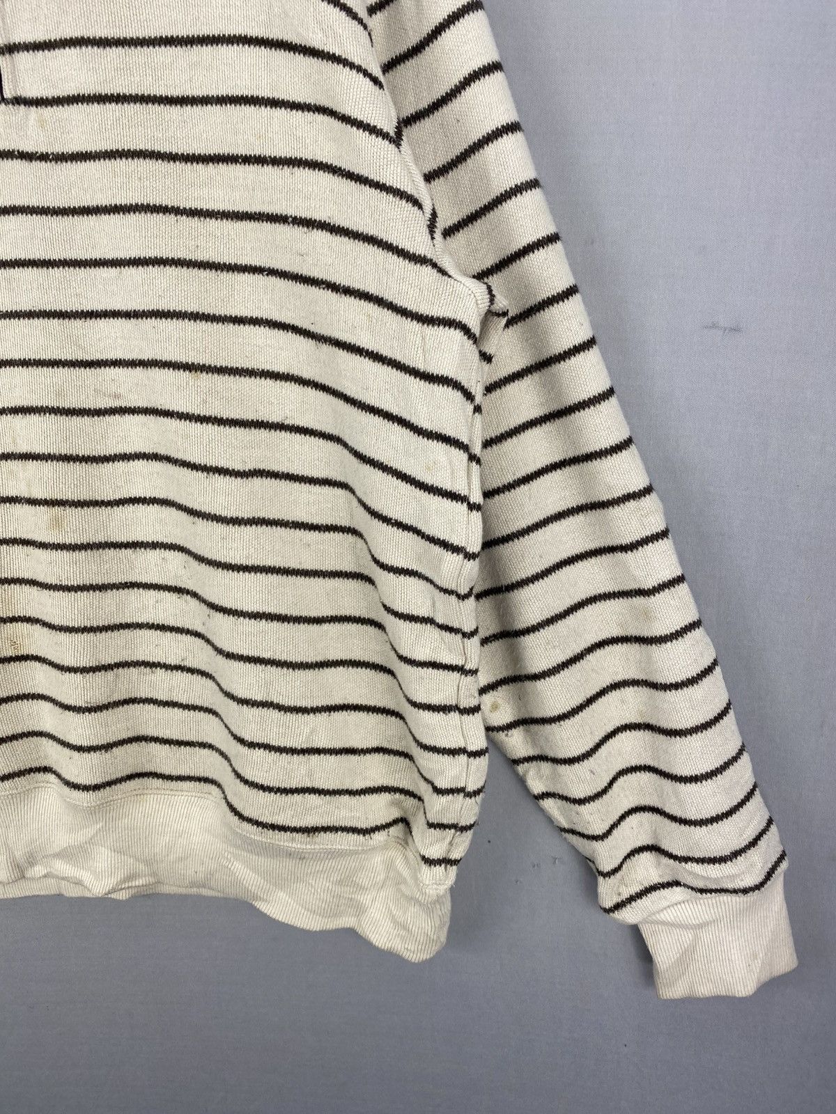 Kansai Yamamoto Up To You By Kansai Yamamoto Quarter Zipper Knitwear Size US L / EU 52-54 / 3 - 3 Thumbnail