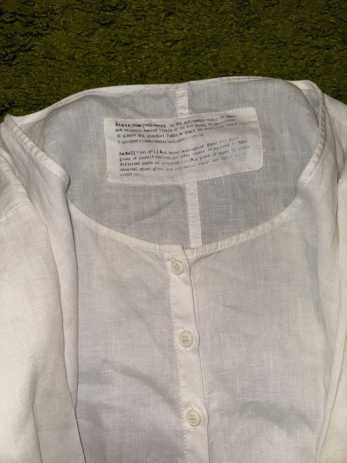 Designer × Rundholz Rundholz avant garde 100% linen dress tunic Size L / US 10 / IT 46 - 5 Thumbnail