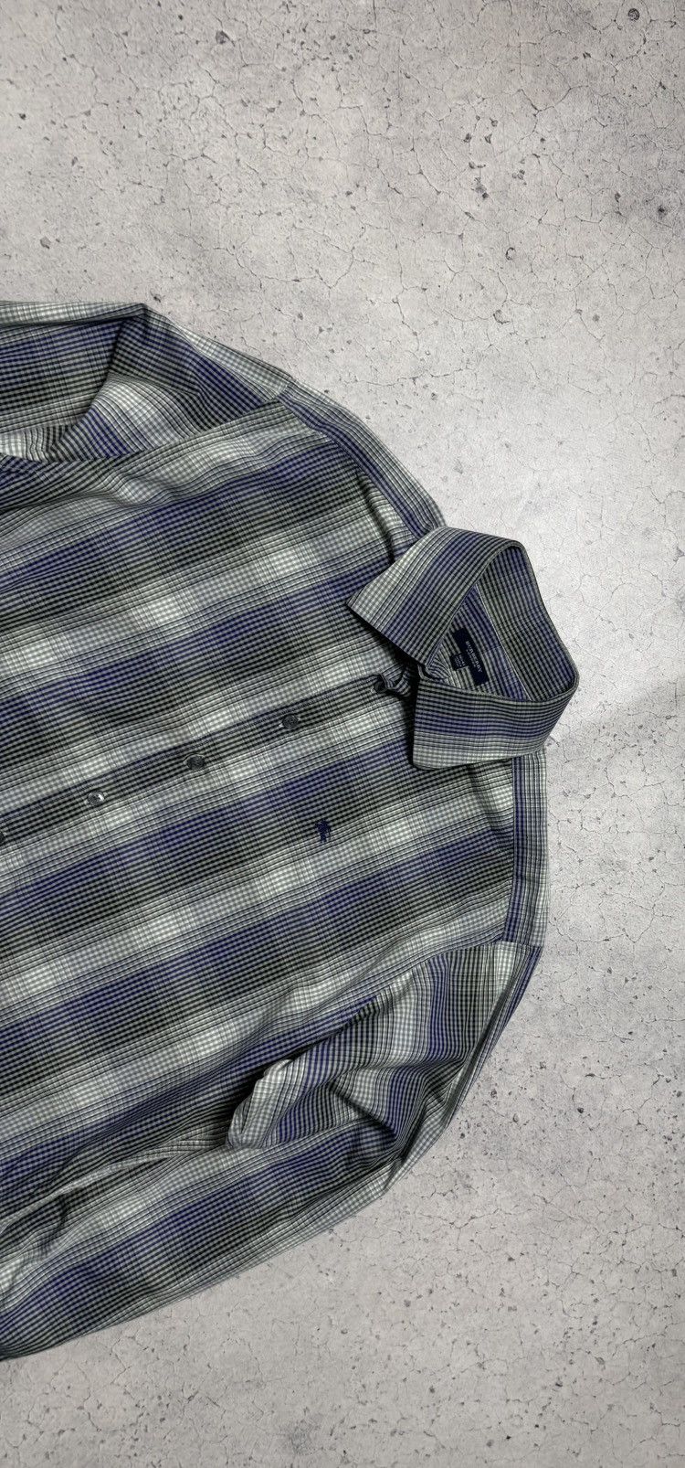 Burberry Burberry London Checked Button Up Vintage Shirt Size US L / EU 52-54 / 3 - 4 Thumbnail