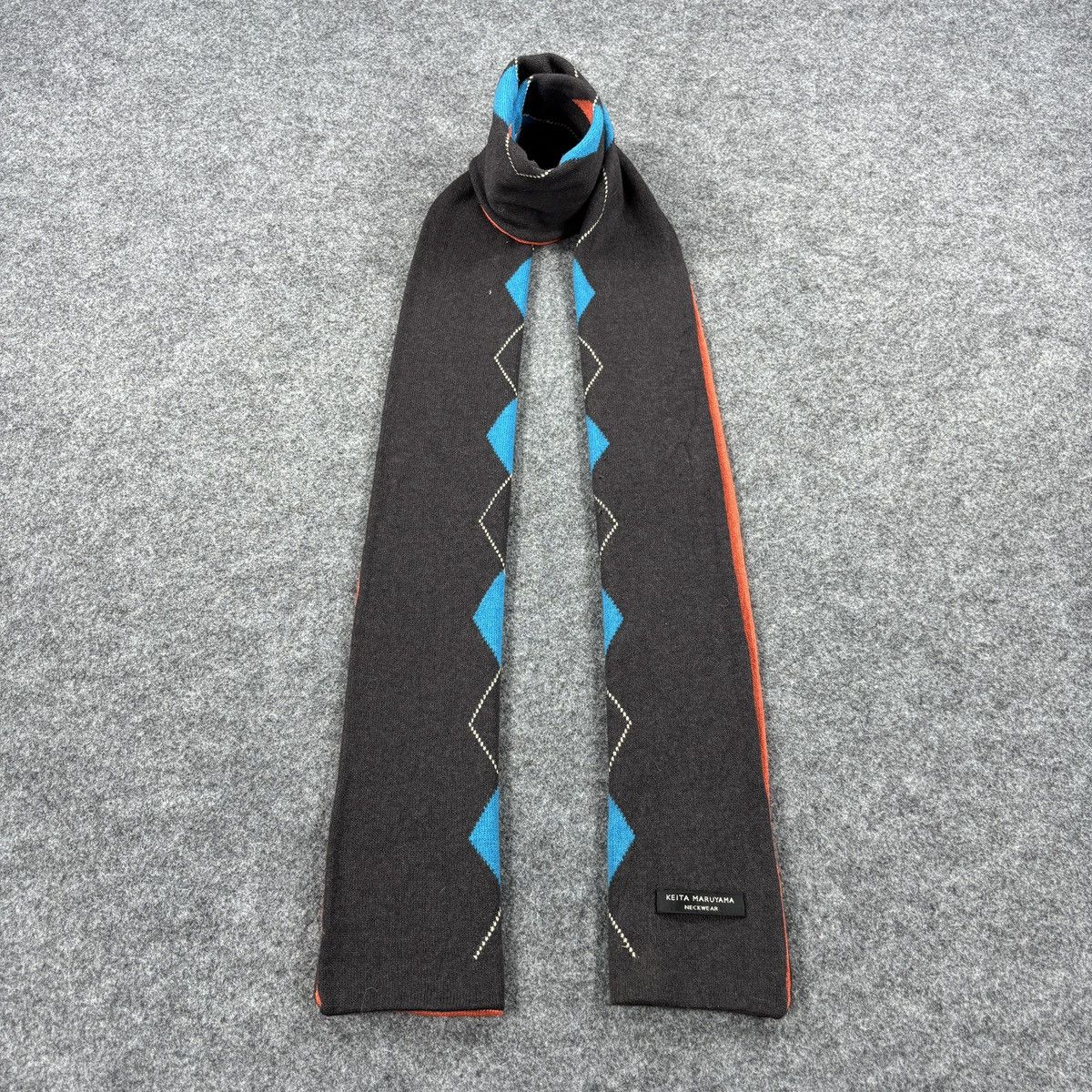 KEITAMARUYAMA × Vintage Keita Maruyama Scarf # D762 # Muffler # Neckwear Size ONE SIZE - 1 Thumbnail