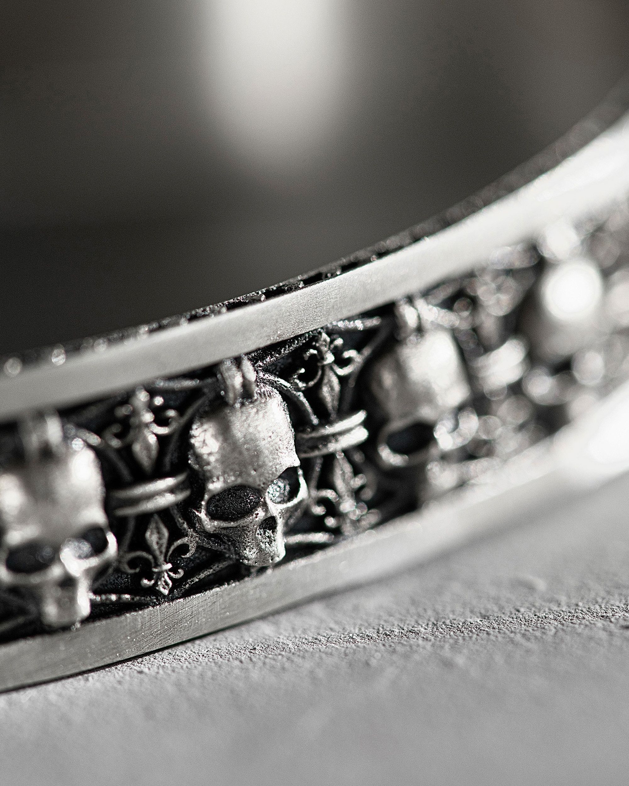 Jewelry × Other MENS SKULL BRACELET Size ONE SIZE - 4 Thumbnail