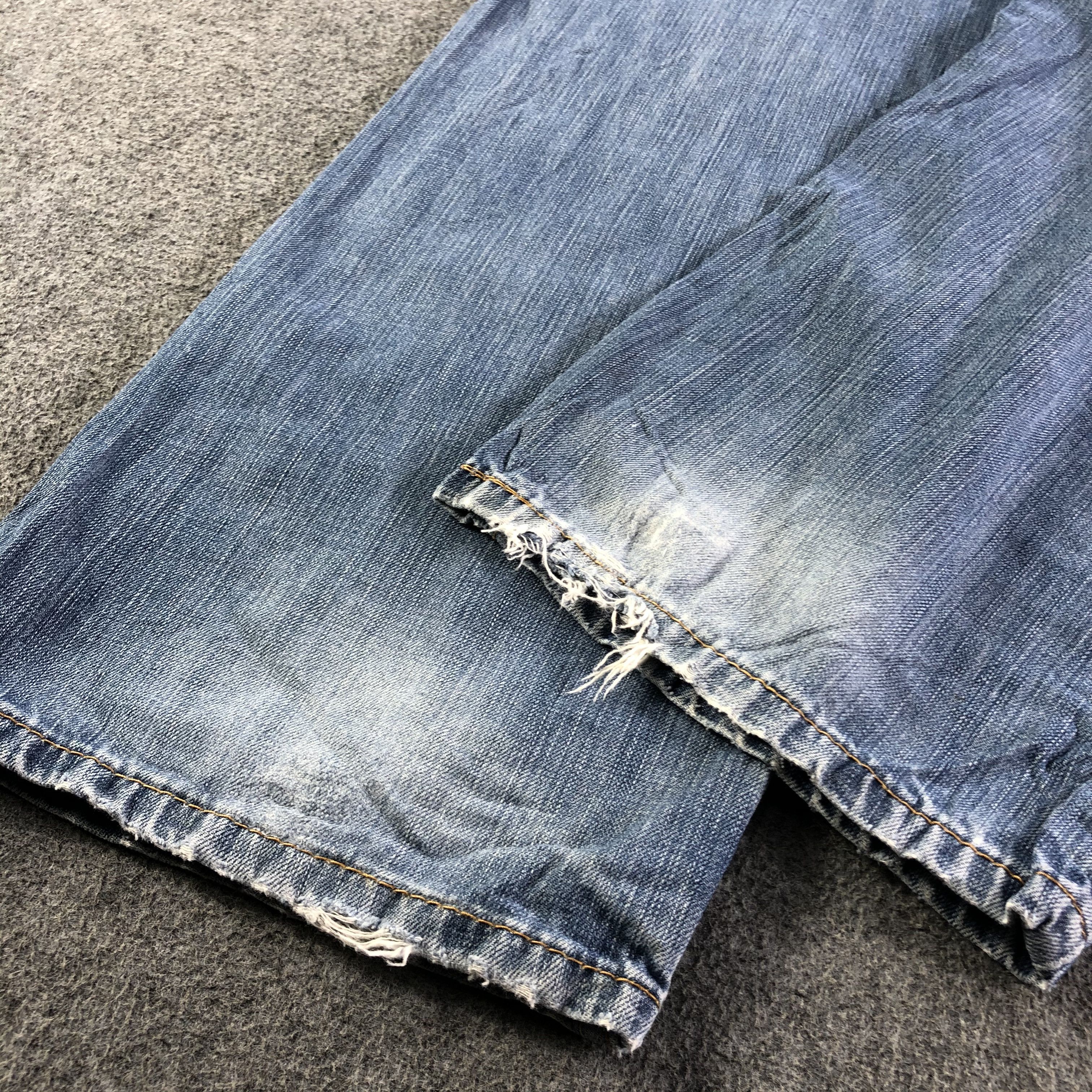 Levi's Vintage Blue Wash Levis 505 Jeans-J4511 Size US 36 / EU 52 - 6 Thumbnail