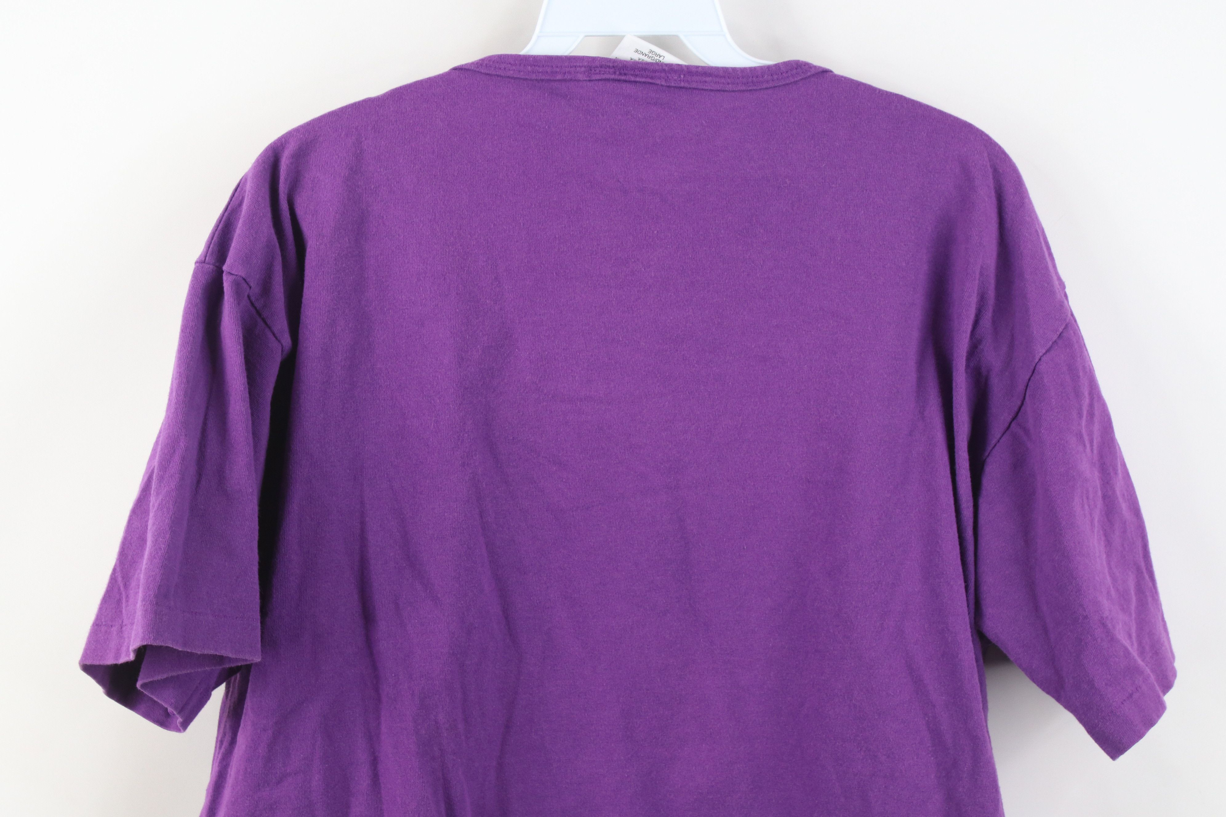 Vintage Vintage 90s Streetwear Day Parrot Bird Flower T-Shirt USA Size L / US 10 / IT 46 - 11 Thumbnail