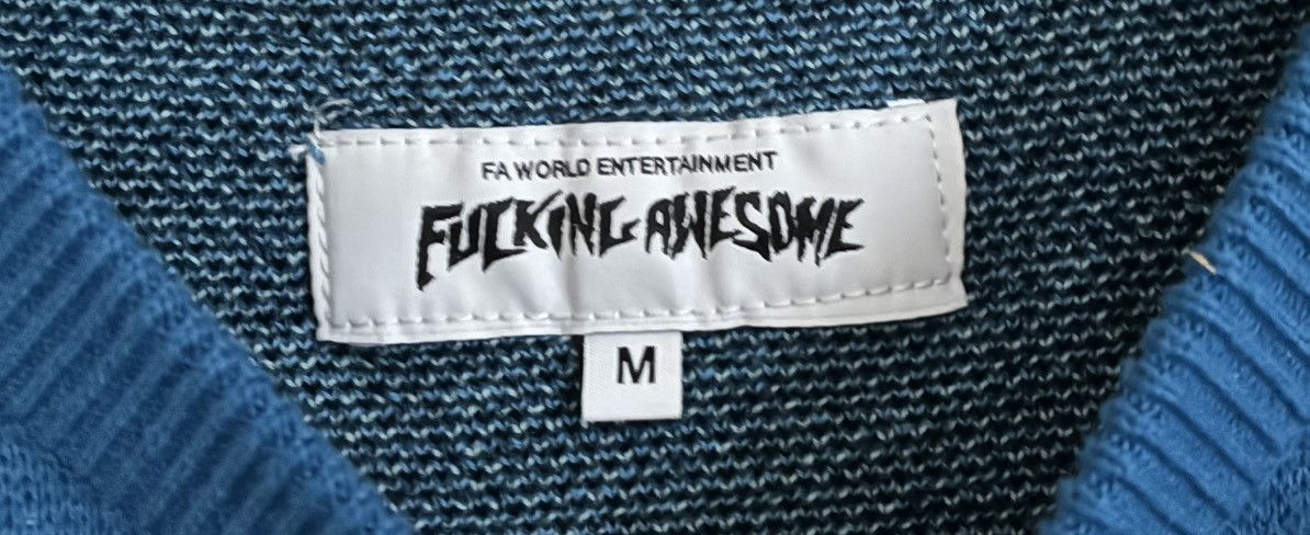 Fucking Awesome Fucking Awesome Scorpion Knit Sweater Black Sz. Medium Size US M / EU 48-50 / 2 - 3 Thumbnail