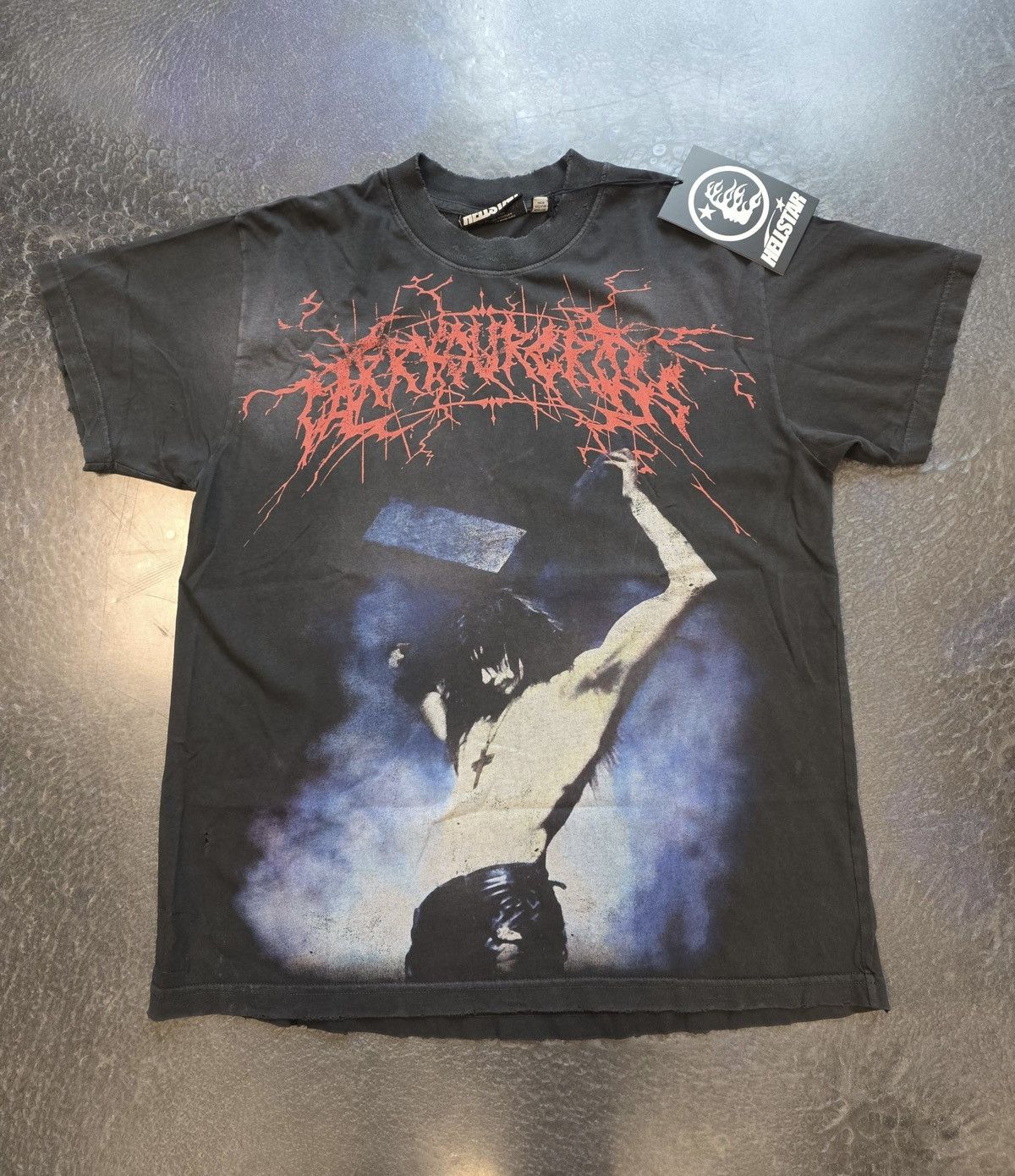 HELLSTAR Hellstar Raise Hell T-Shirt (3XL) Size US XXL / EU 58 / 5 - 1 Thumbnail
