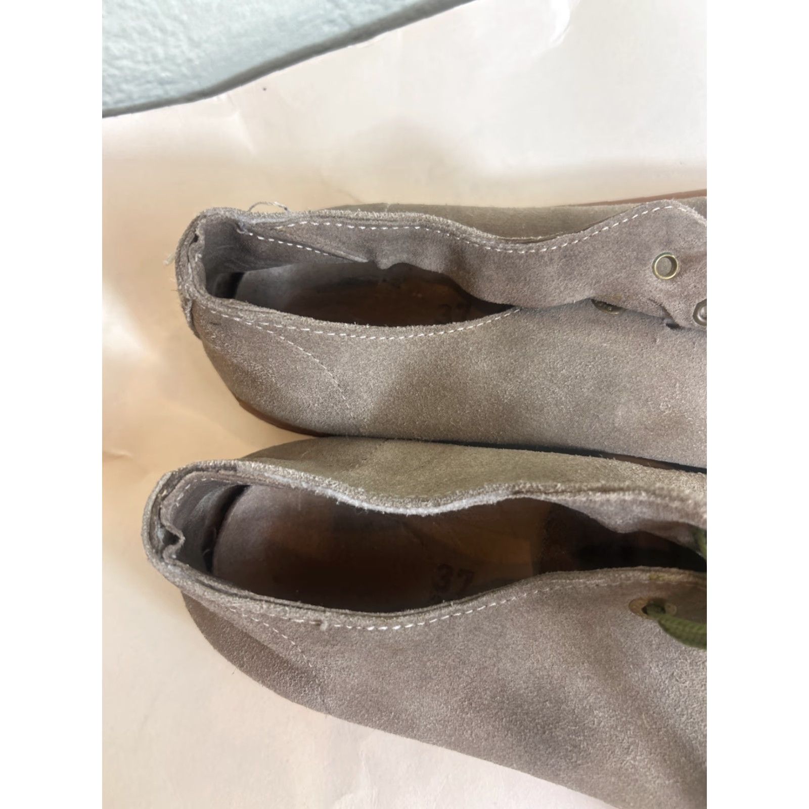 Birkenstock Birkenstock Arran Suede Green Lace Up Sneakers Womens Size 6 Preloved Sneaker Sneaker Green Suede Arran Lace Up Womens 6 Birkenstock Preloved Size US 6 / IT 36 - 5 Thumbnail