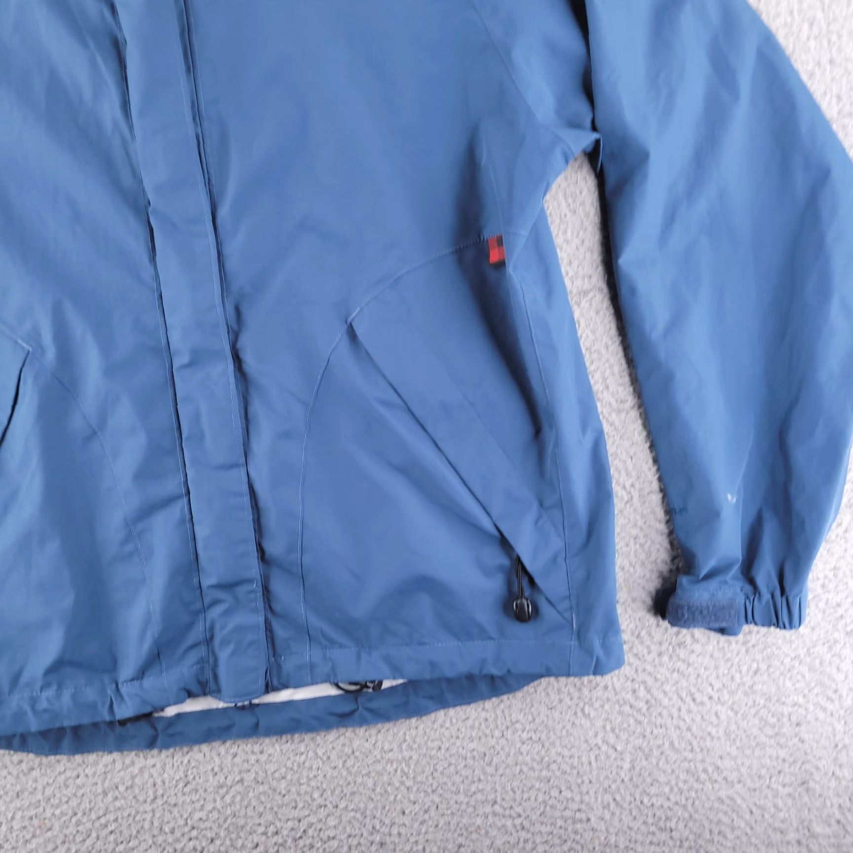 Vintage Woolrich Jacket Womens M Blue Polyester Windbreaker Shell ANorak Size M / US 6-8 / IT 42-44 - 3 Thumbnail