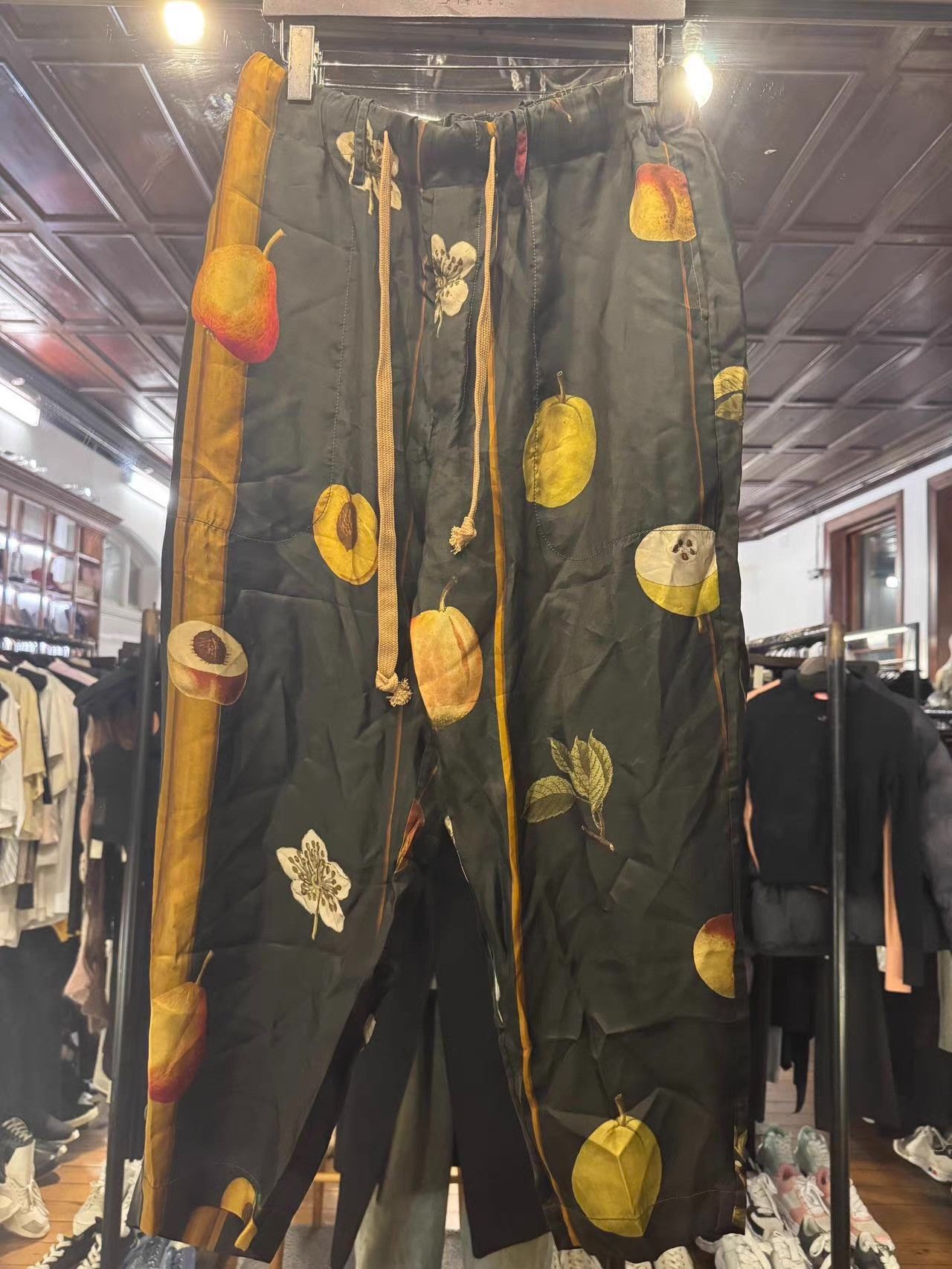 Uma Wang UMA WANG 23SS Unisex Dark Green Pigiama Pants Ｑ25 Size US 34 / EU 50 - 1 Thumbnail