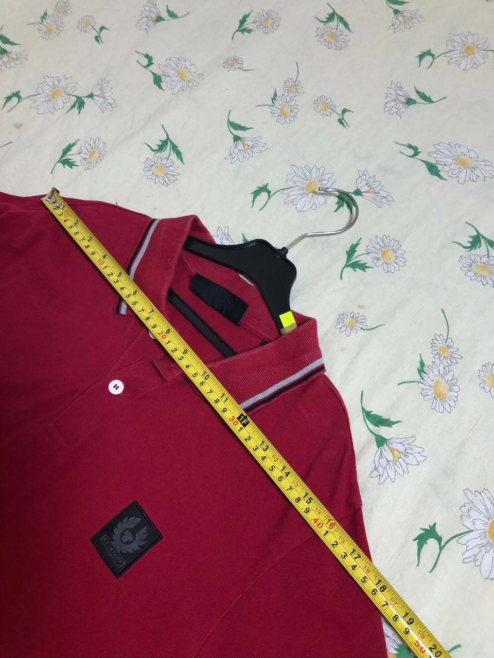 Belstaff Streetwear Polo Belstaff red logo T-Shirt Y2K Vintage Size US M / EU 48-50 / 2 - 9 Thumbnail