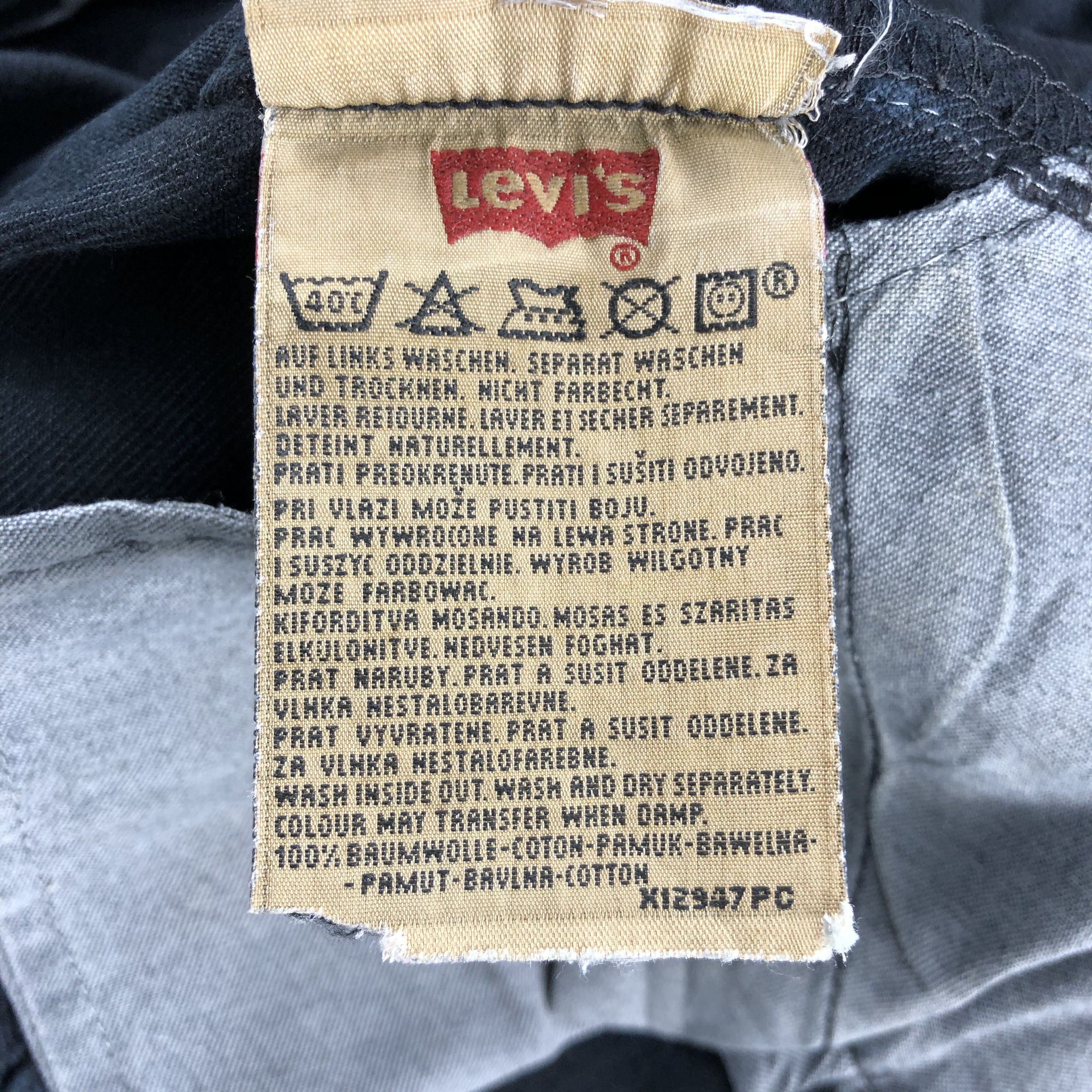 Levi's Vintage 90s Levis 501 Earth Tone Jeans-J1547 Size US 36 / EU 52 - 13 Thumbnail