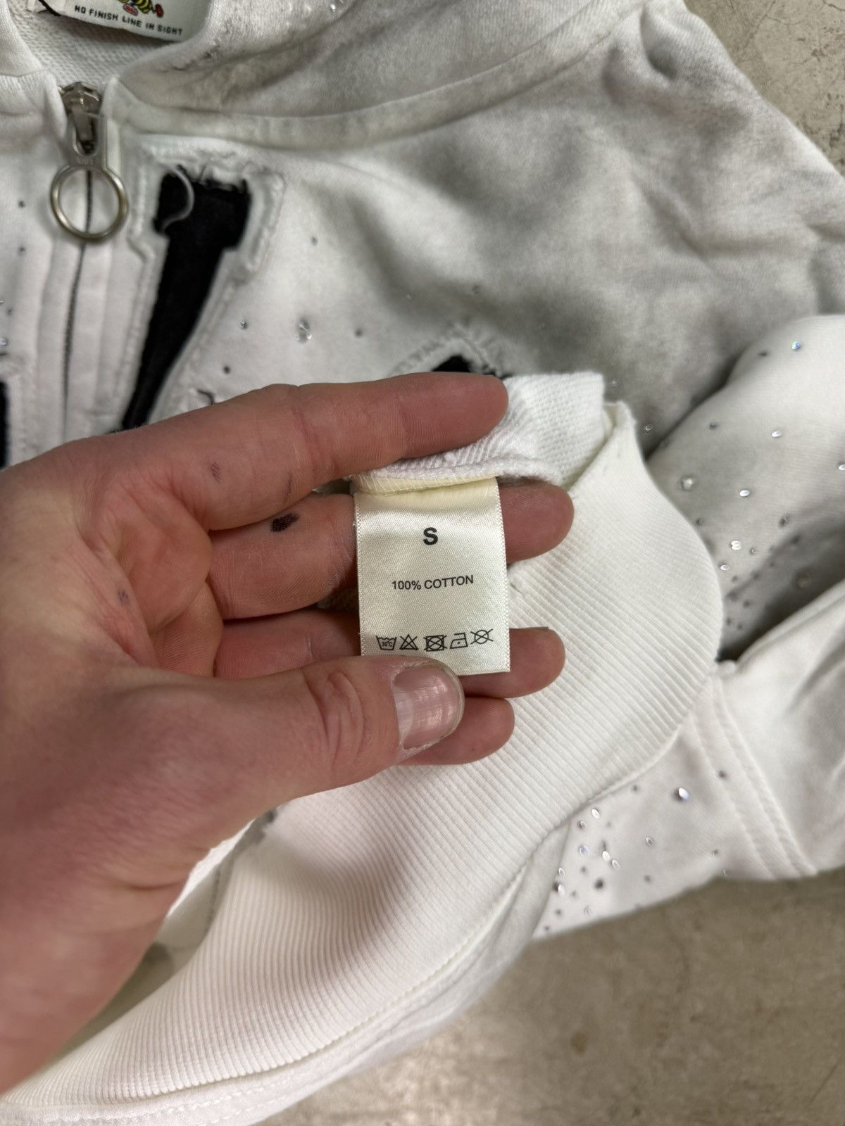 Vale Vale Forever Classico Zip Up 'White’ Size US S / EU 44-46 / 1 - 6 Thumbnail