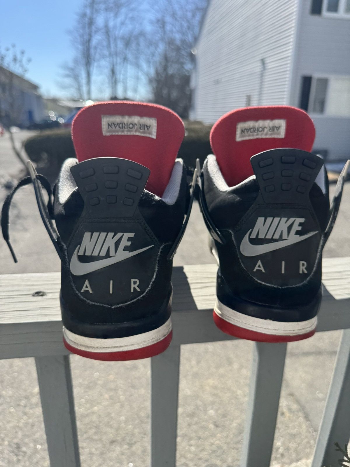Jordan Brand Jordan Retro 4 Bred Size 9 Size US 9 / EU 42 - 1 Thumbnail
