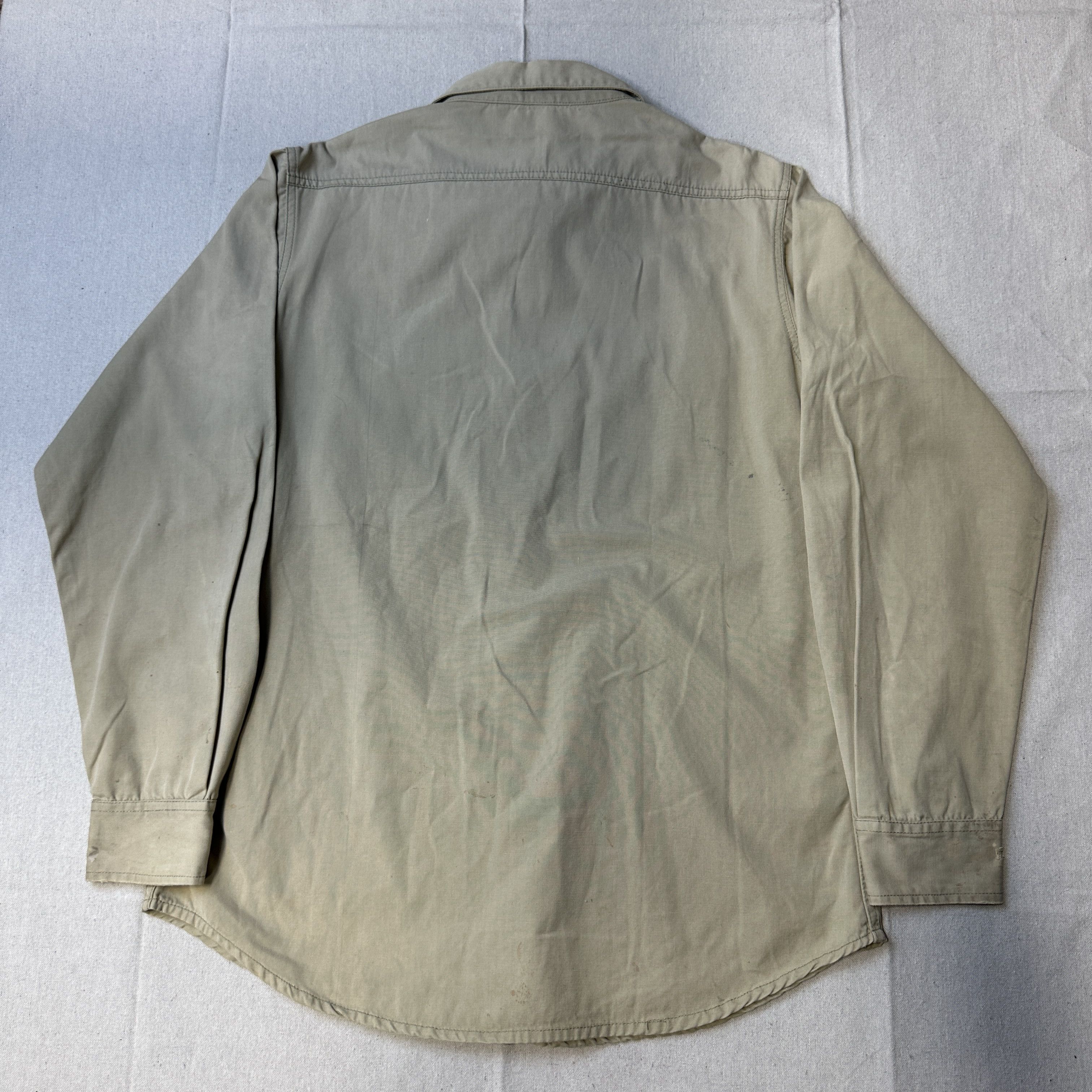 Patagonia Vintage Patagonia Tan Utility Button-Up Shirt Size L 80s 90s Size US L / EU 52-54 / 3 - 8 Thumbnail