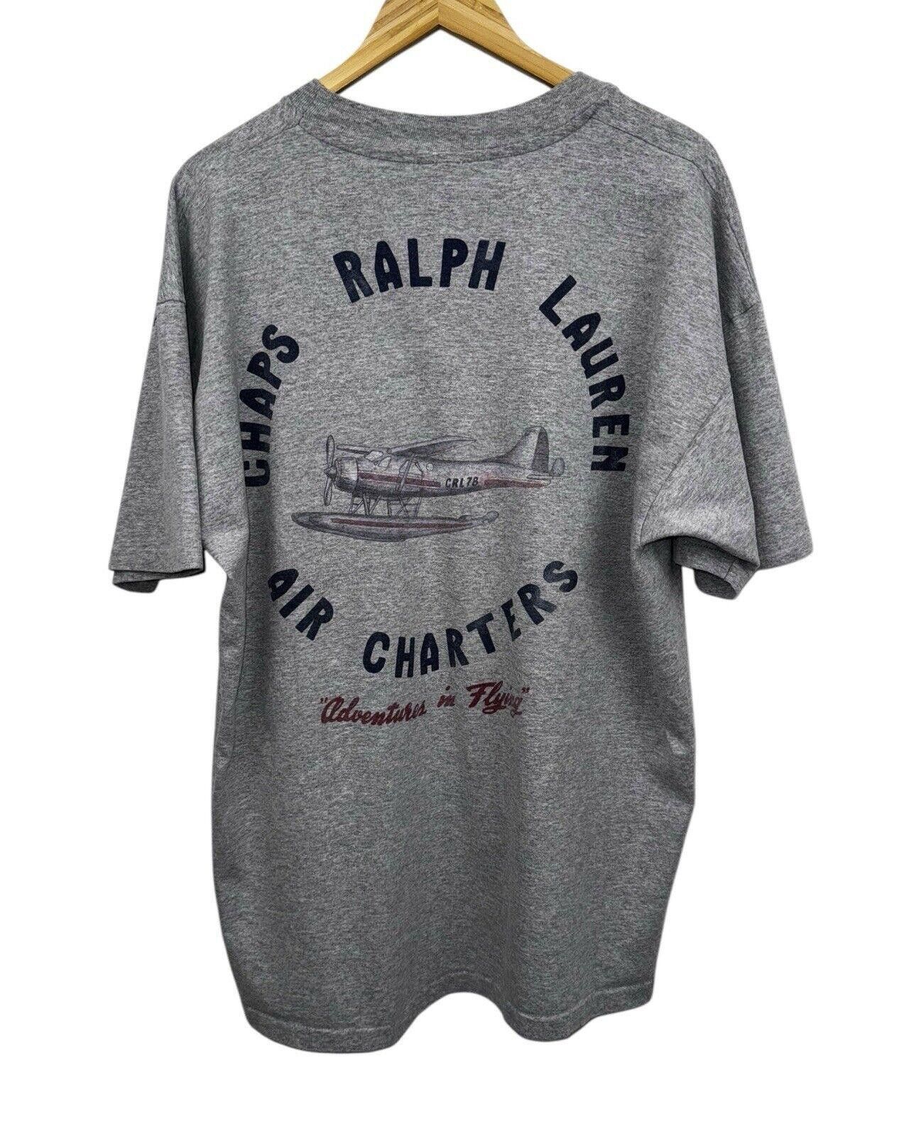 Polo Ralph Lauren Vintage Chaps Ralph Lauren Air Charters 90s Shirt XL Size US XL / EU 56 / 4 - 1 Thumbnail