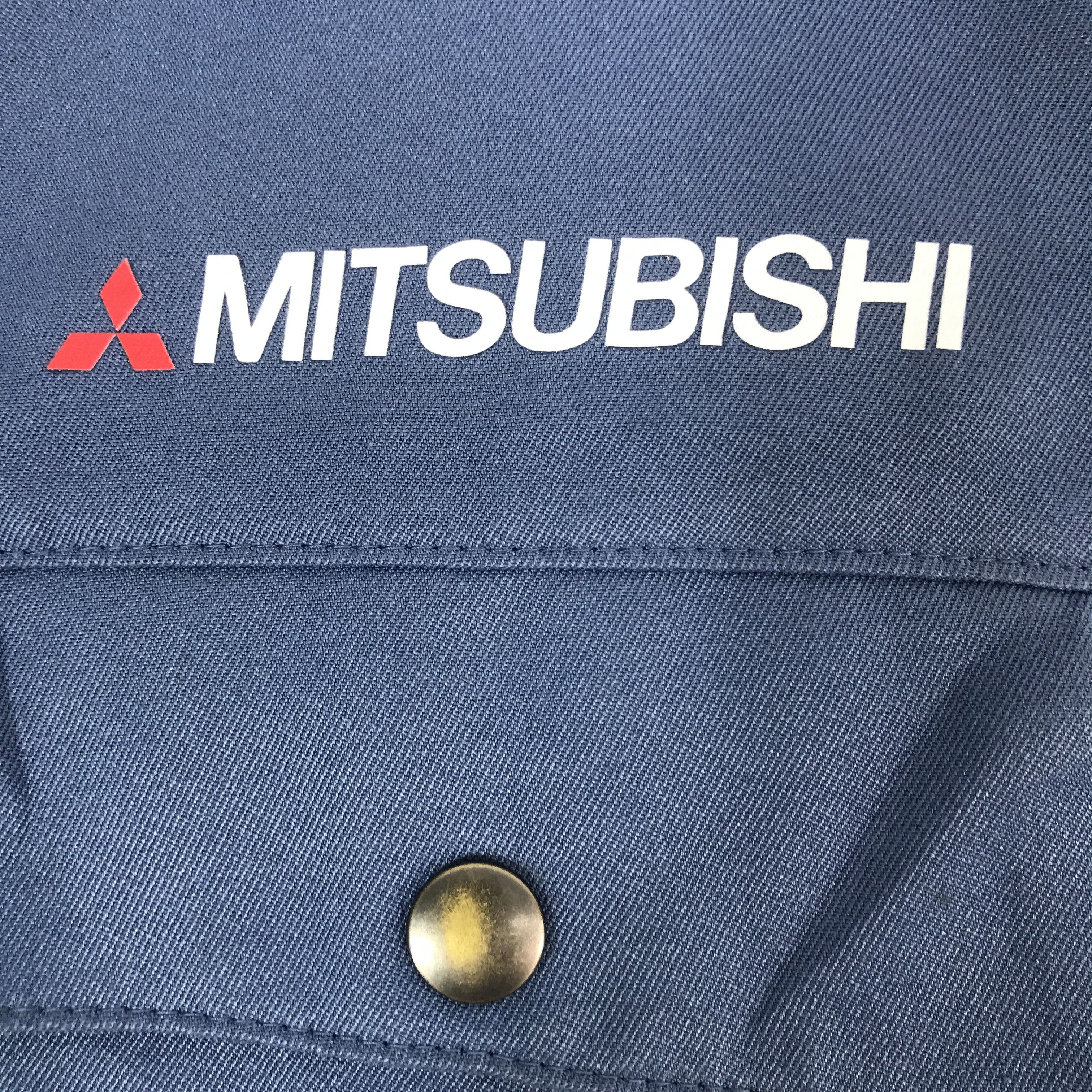 Japanese Brand Vintage Mitsubishi Racing motorsport custom Jacket Size US L / EU 52-54 / 3 - 11 Thumbnail