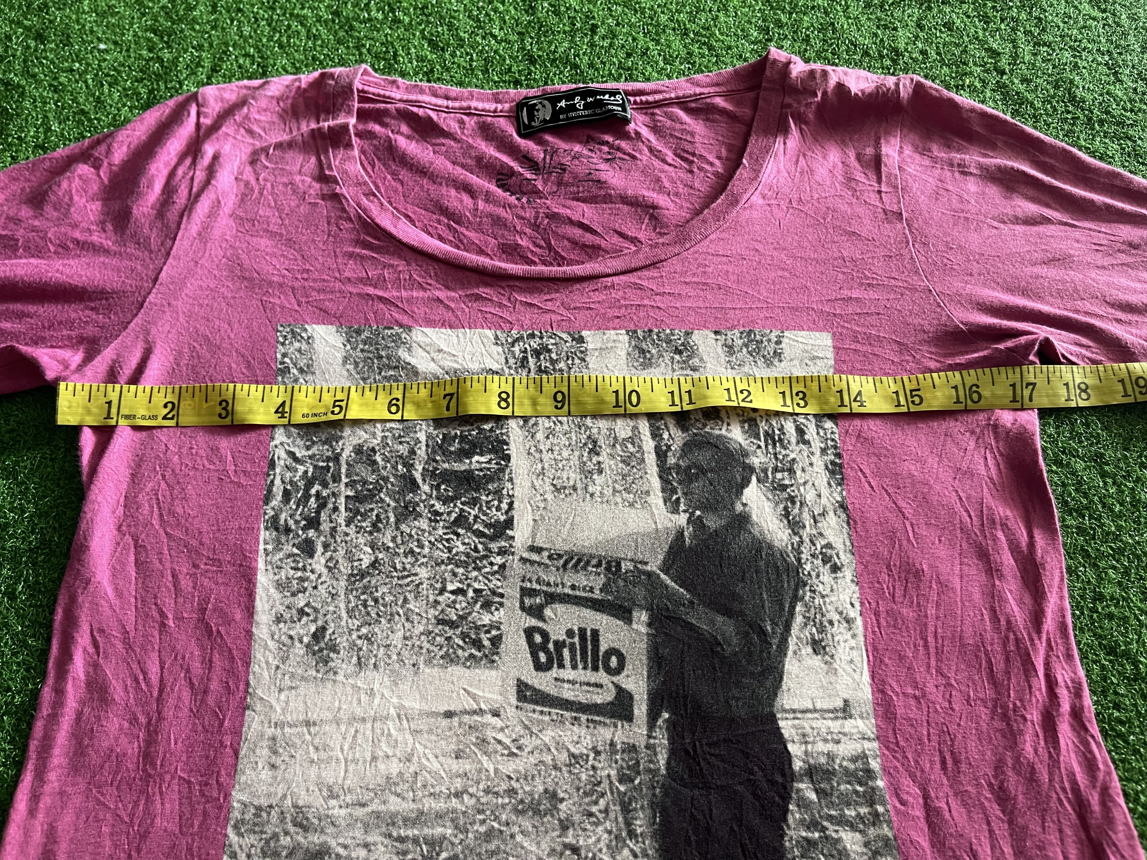 Andy Warhol × Hysteric Glamour × Japanese Brand Hysteric Glamour X Andy Warhol Brillo Japanase Brand Size US M / EU 48-50 / 2 - 6 Thumbnail