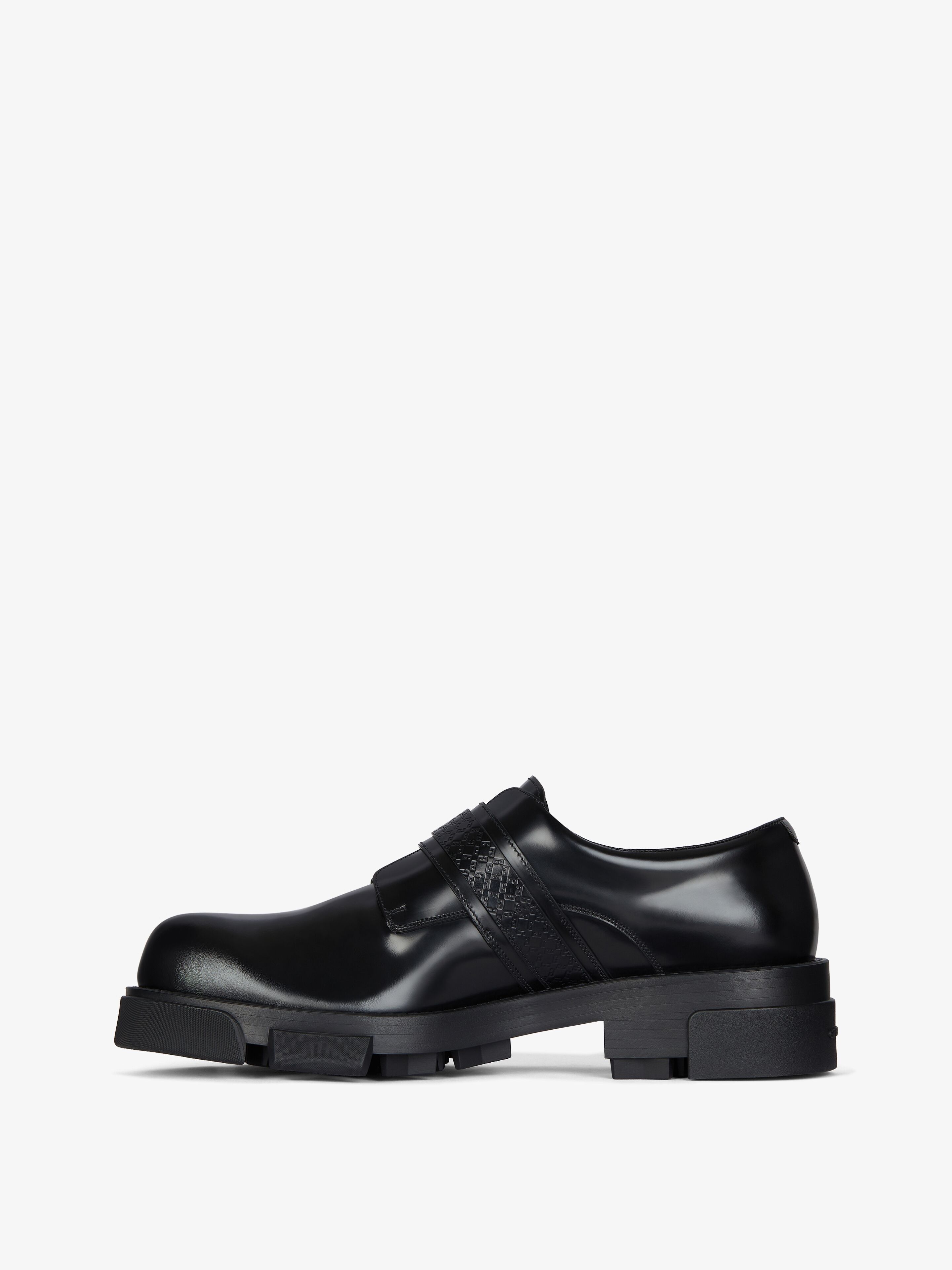Givenchy o1lv12m1025 Terra Derby With Buckle in Black Size US 10 / EU 43 - 2 Thumbnail