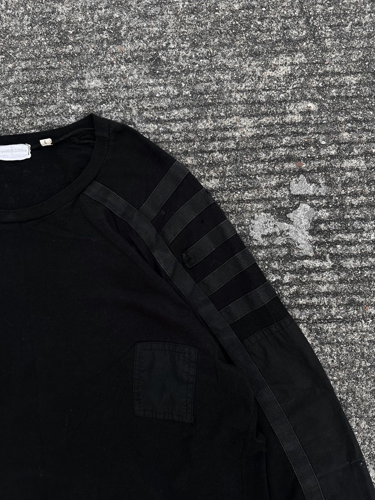 Helmut Lang Helmut Lang 1999 L/S Strapped Military T-Shirts Size US M / EU 48-50 / 2 - 4 Thumbnail