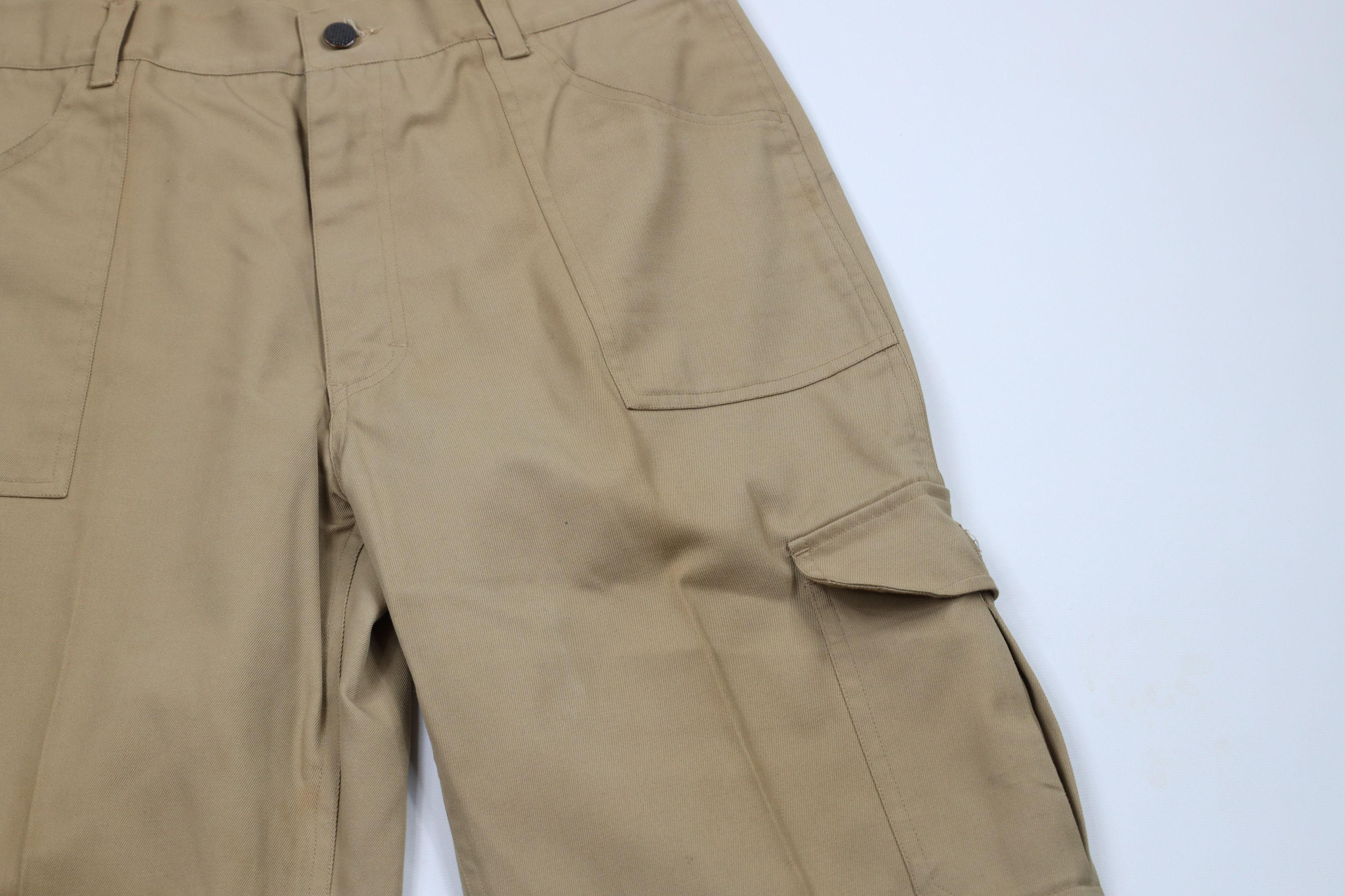 Vintage Vintage 70s Streetwear Wide Leg Bell Bottoms Pants Beige Size US 34 / EU 50 - 5 Thumbnail