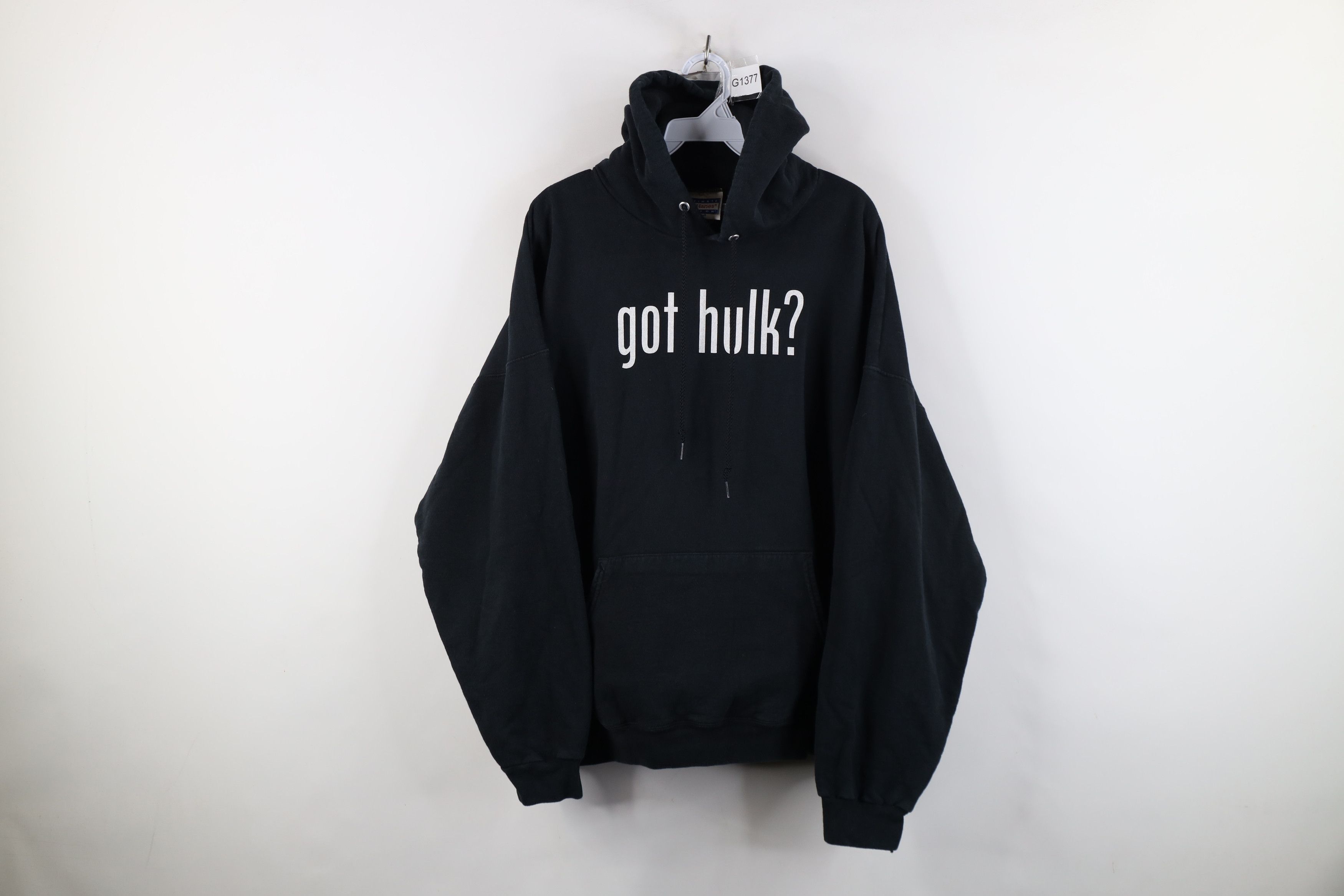 Vintage Vintage 90s Y2K Marvel Comics Got Hulk Hoodie Sweatshirt Size US XL / EU 56 / 4 - 1 Thumbnail