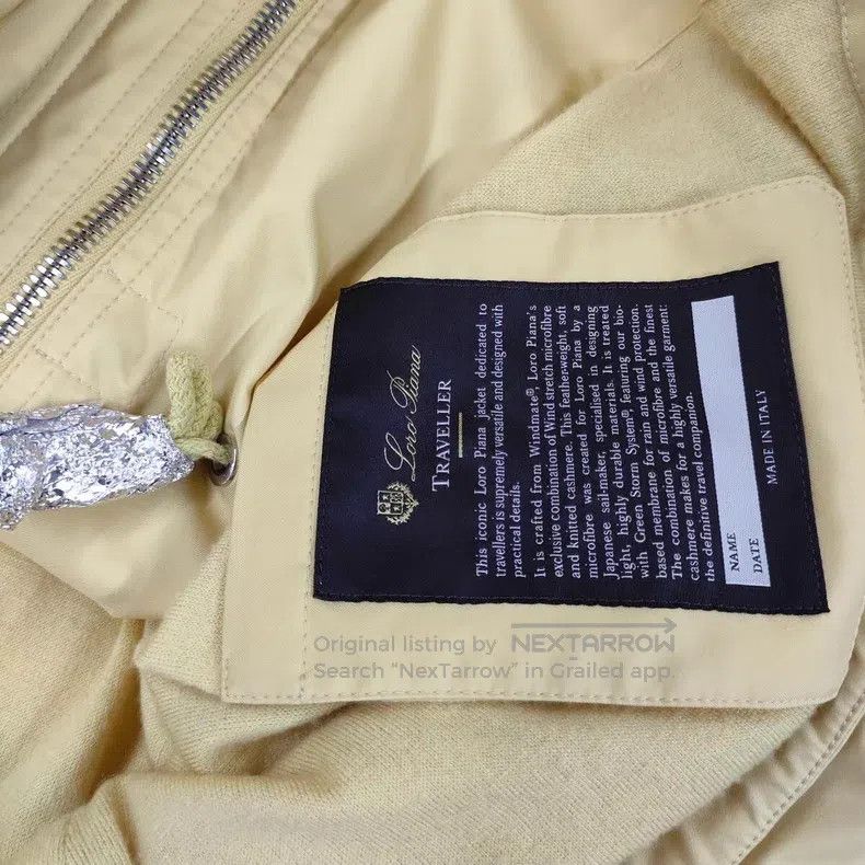 Loro Piana Loro Piana Traveler Jacket - Beige Size XS / US 0-2 / IT 36-38 - 4 Thumbnail