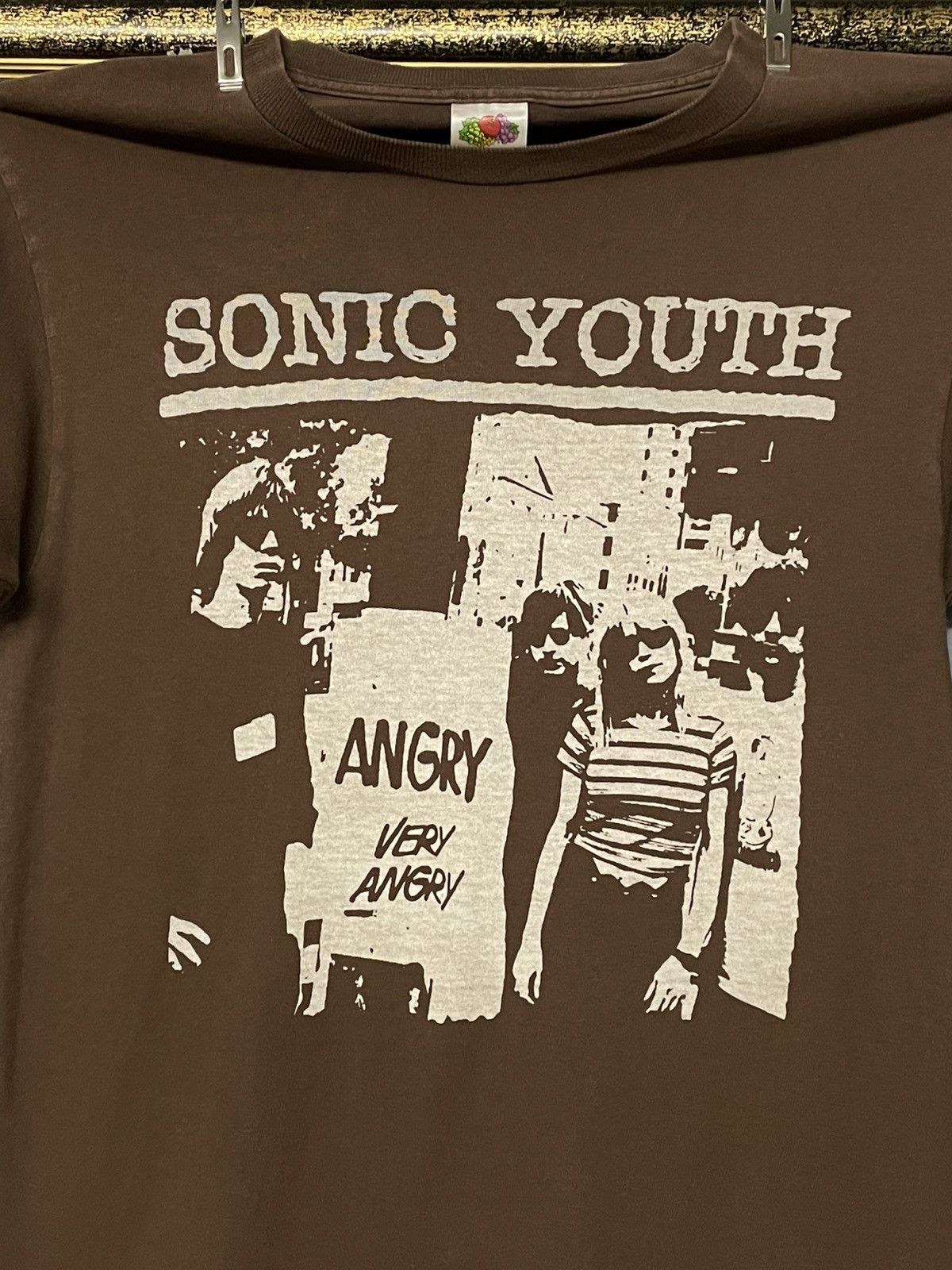 Band Tees Vintage Original Sonic Youth Angry Very Angry Iconic Tshirt Size US S / EU 44-46 / 1 - 3 Thumbnail