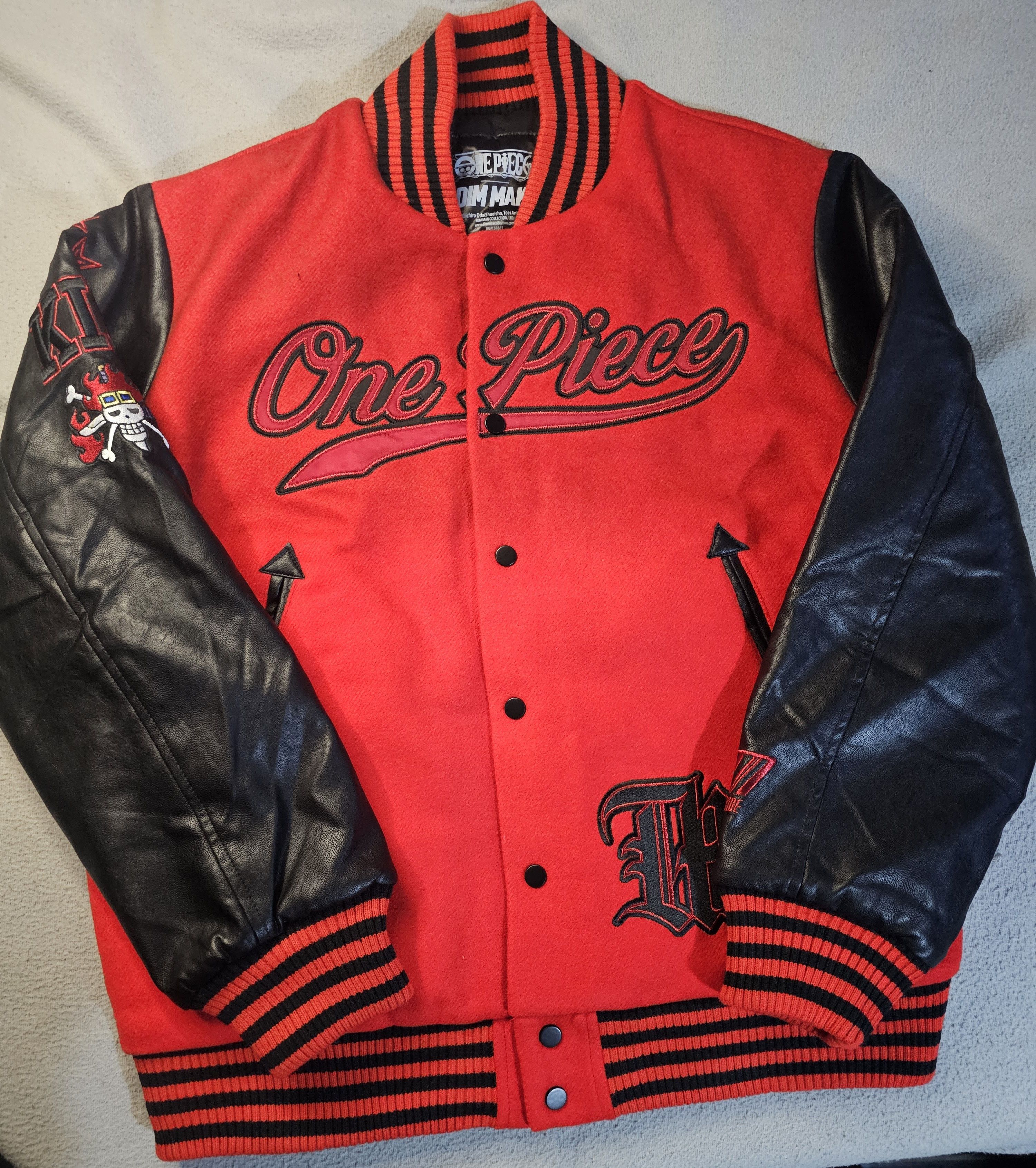 Other Dim Mak x One Piece Varsity Jacket Size US L / EU 52-54 / 3 - 1 Thumbnail