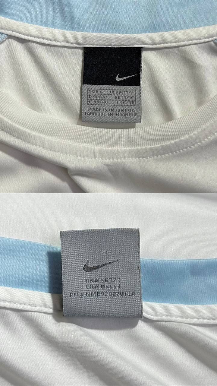 Nike Nike Vintage 90s Team Swoosh Logo Running Sport T-shirt Size US L / EU 52-54 / 3 - 7 Thumbnail