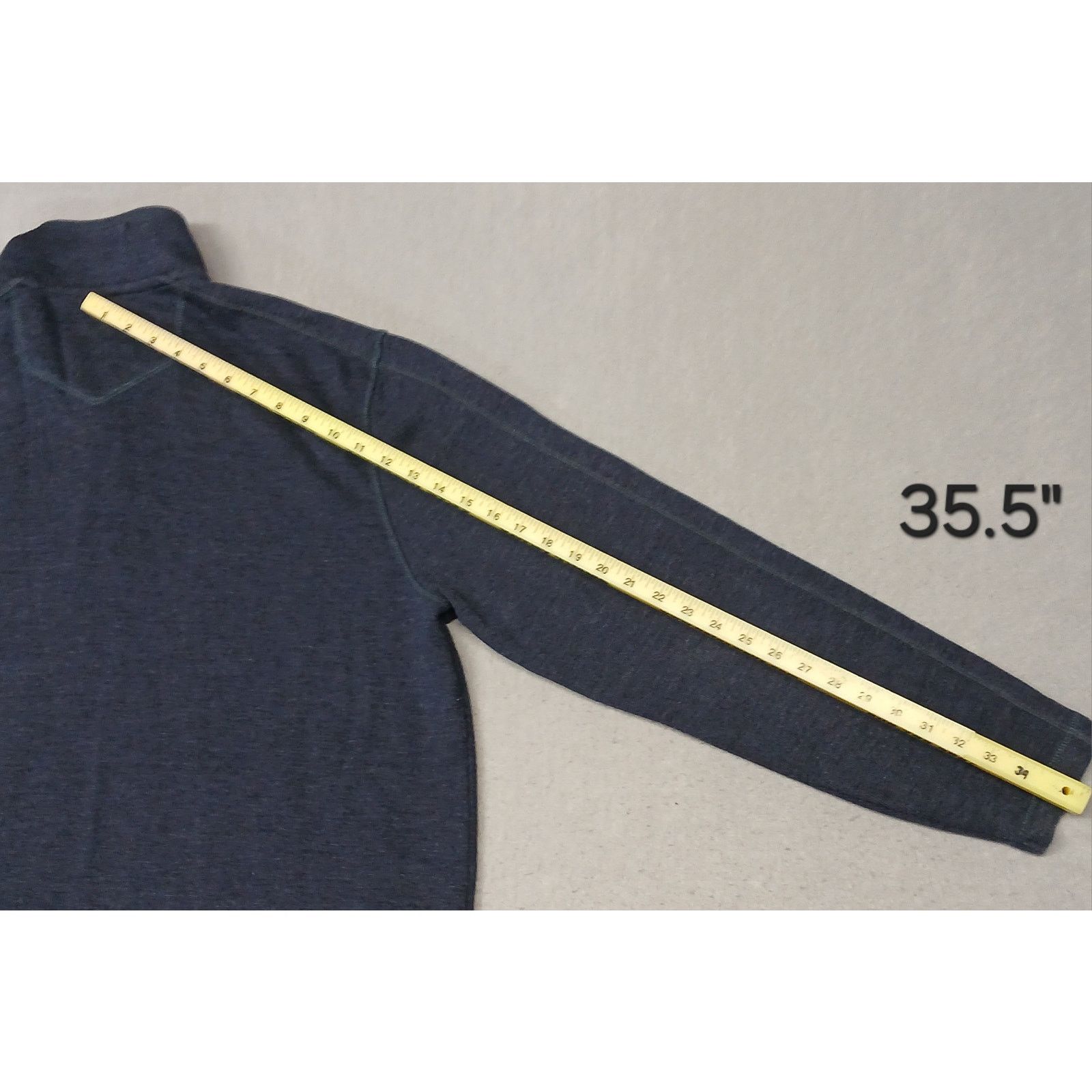 Eddie Bauer Eddie Bauer (XL) Men's Blue Full-Zip Mock Neck Sweatshirt Size US XL / EU 56 / 4 - 6 Thumbnail